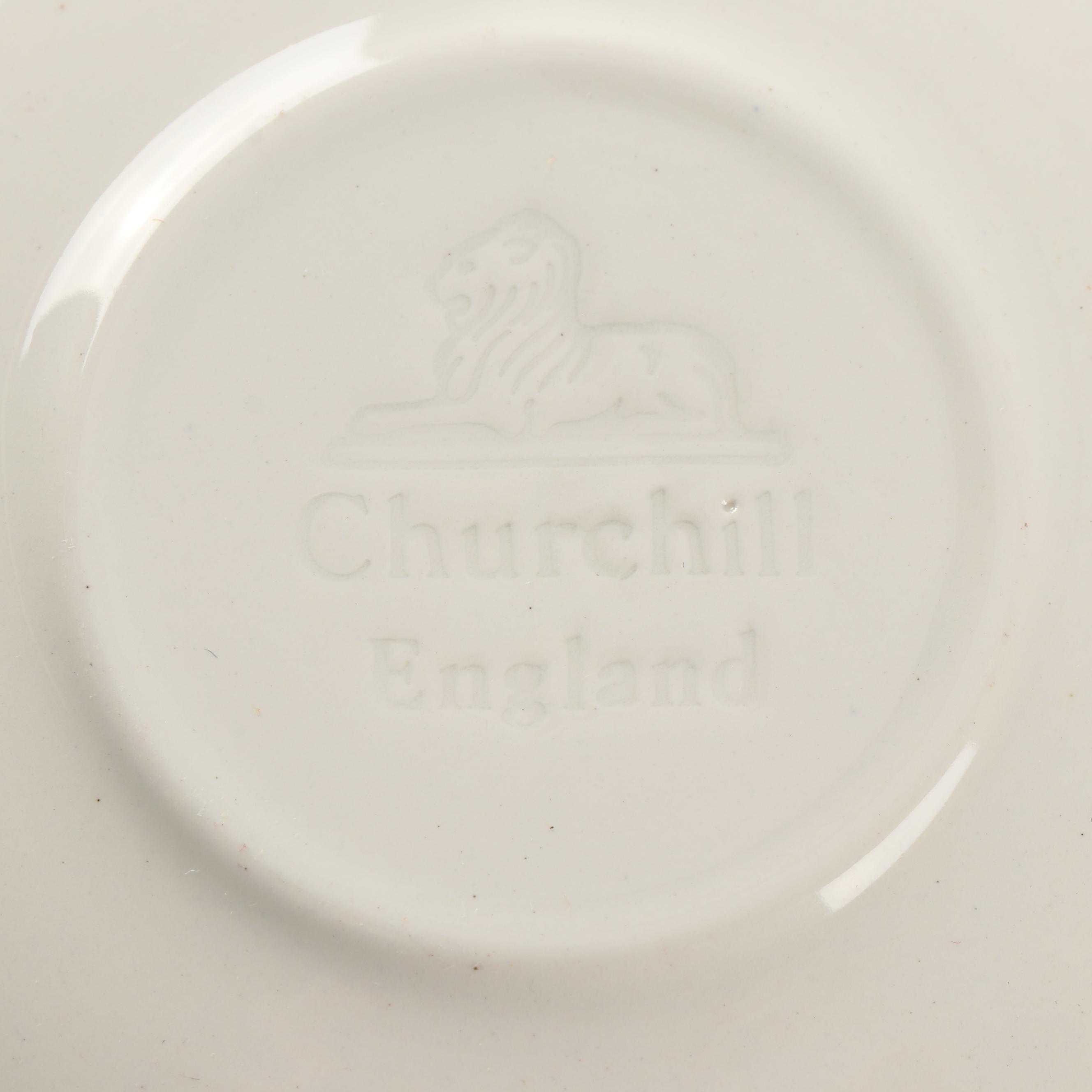 Vintage "Blue Willow" Dinnerware featuring Johnson Bros.