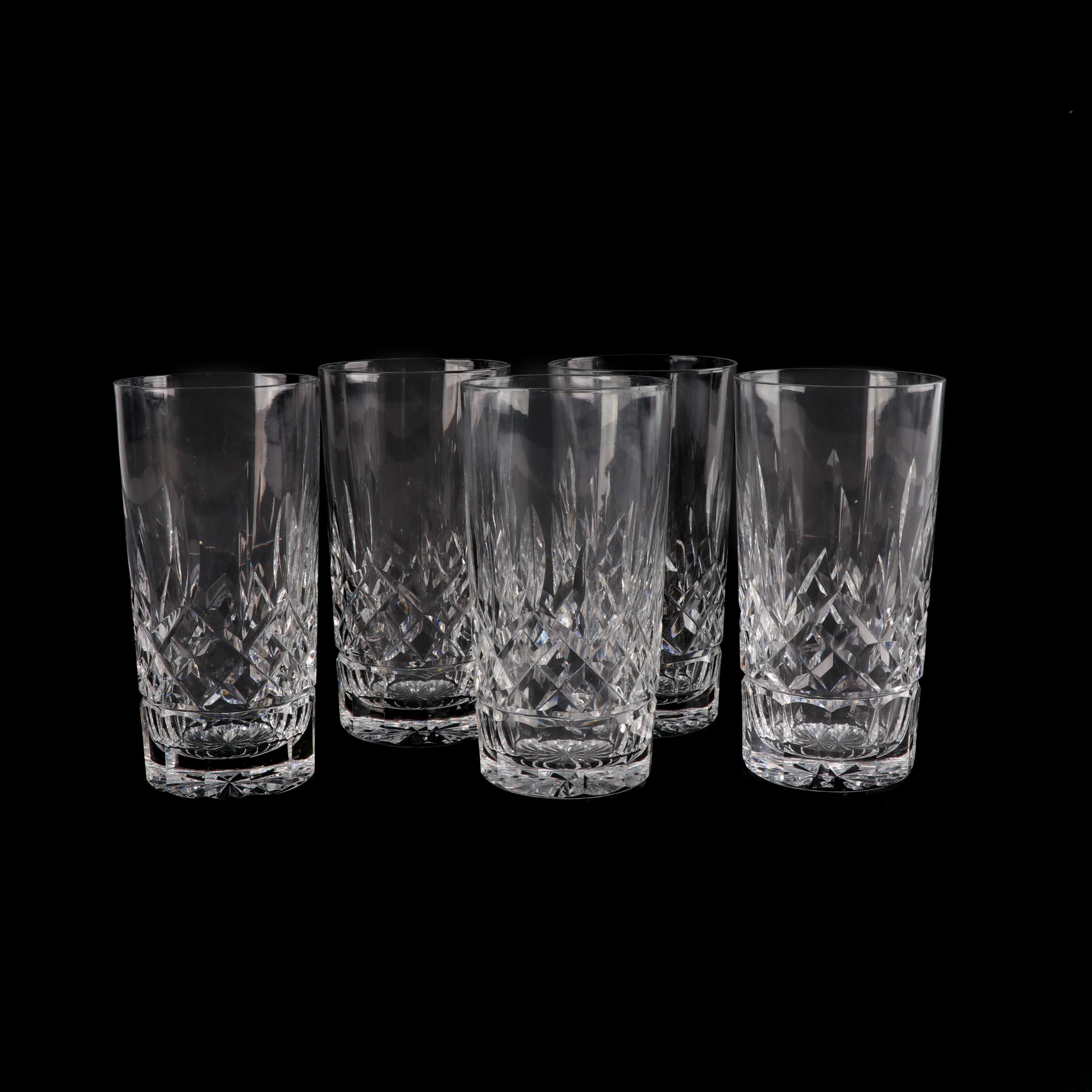 Waterford Crystal "Lismore" Highball Glasses