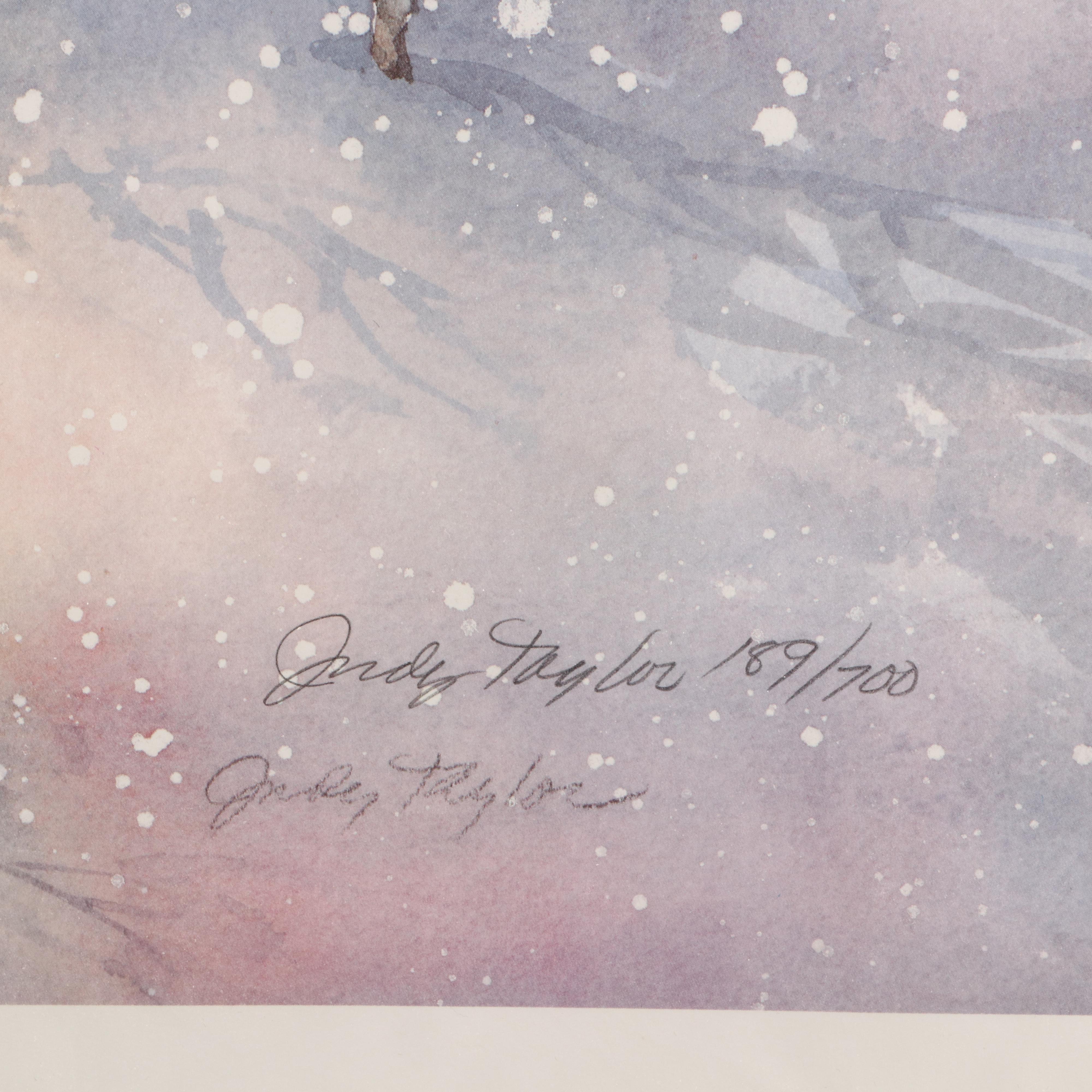 Judy Taylor Limited Edition Offset Lithograph "Miner's Hospital / Park City"