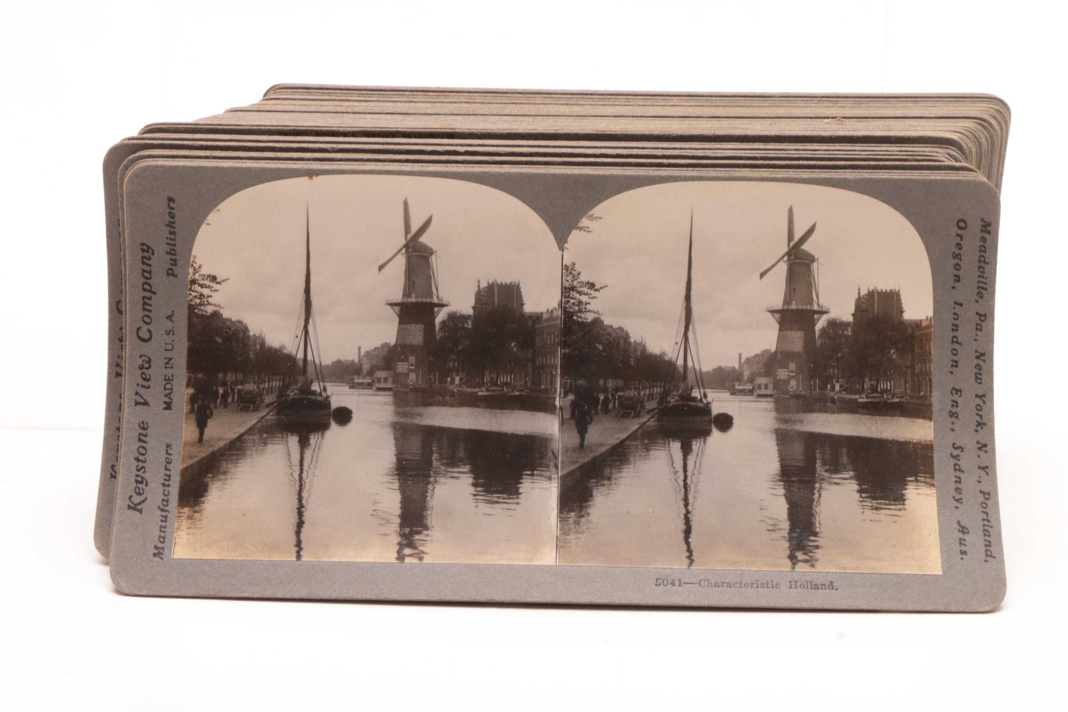 Box of Stereopticon Slides