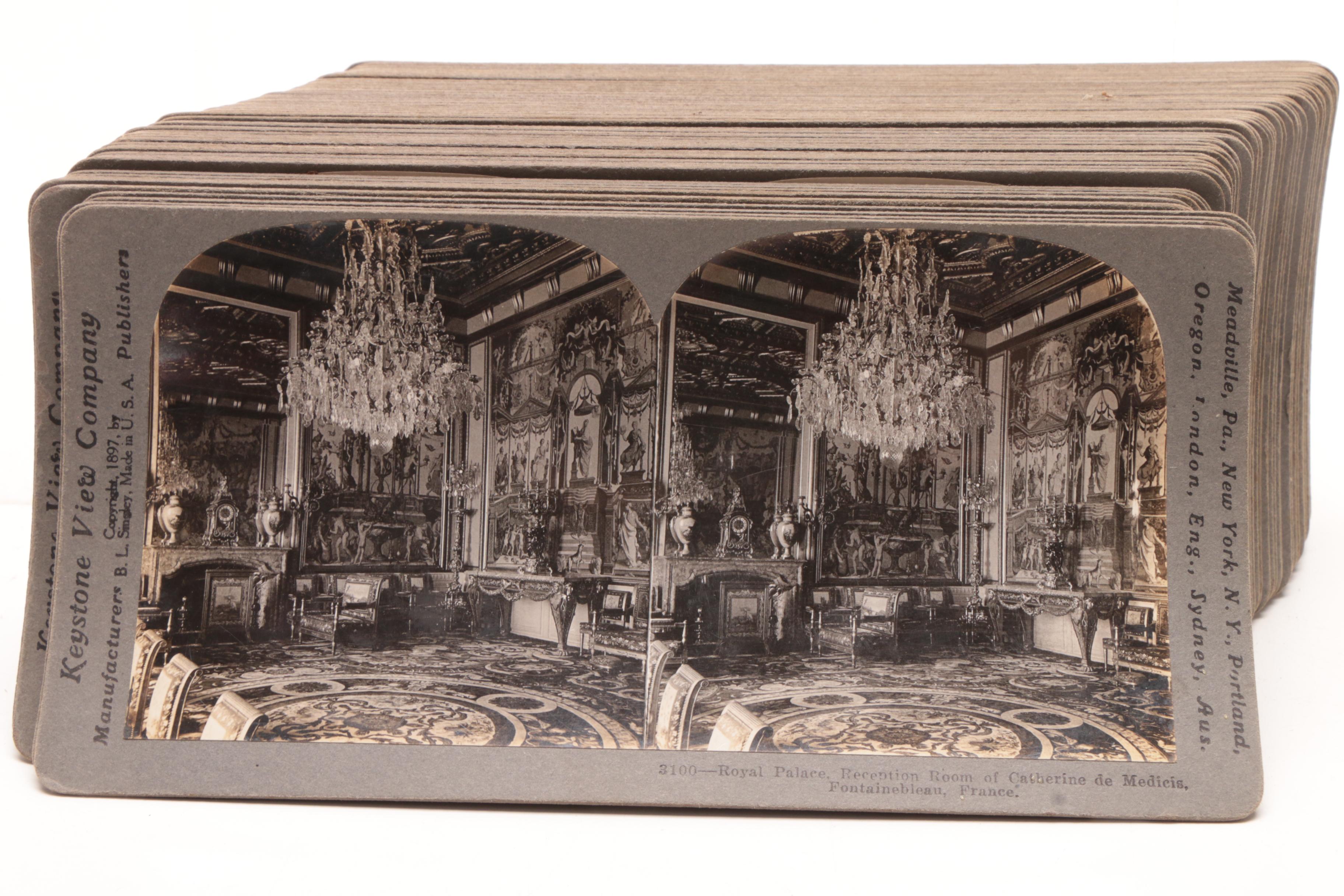 Box of Stereopticon Slides