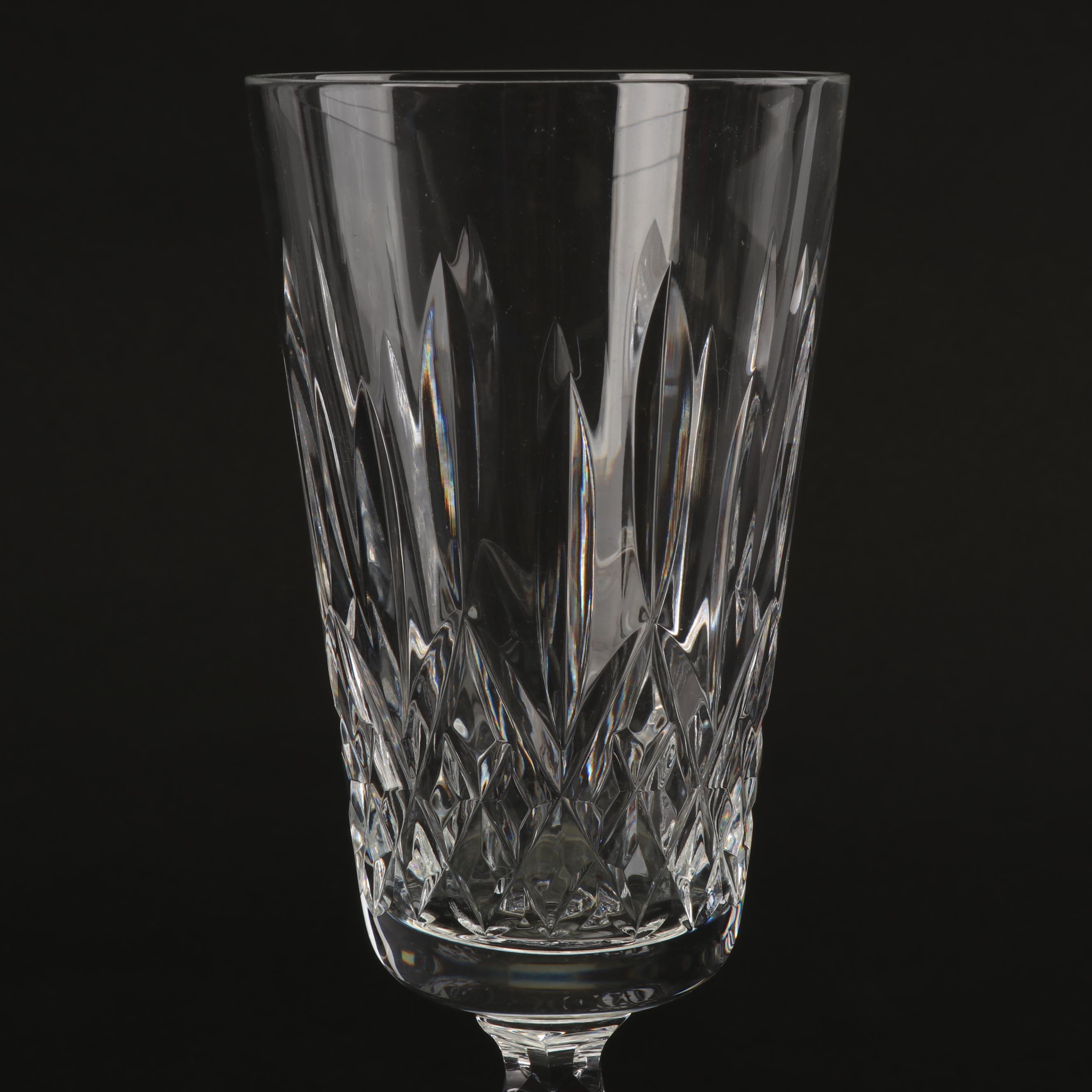 Waterford Crystal "Lismore Tall" Iced Tea Glasses