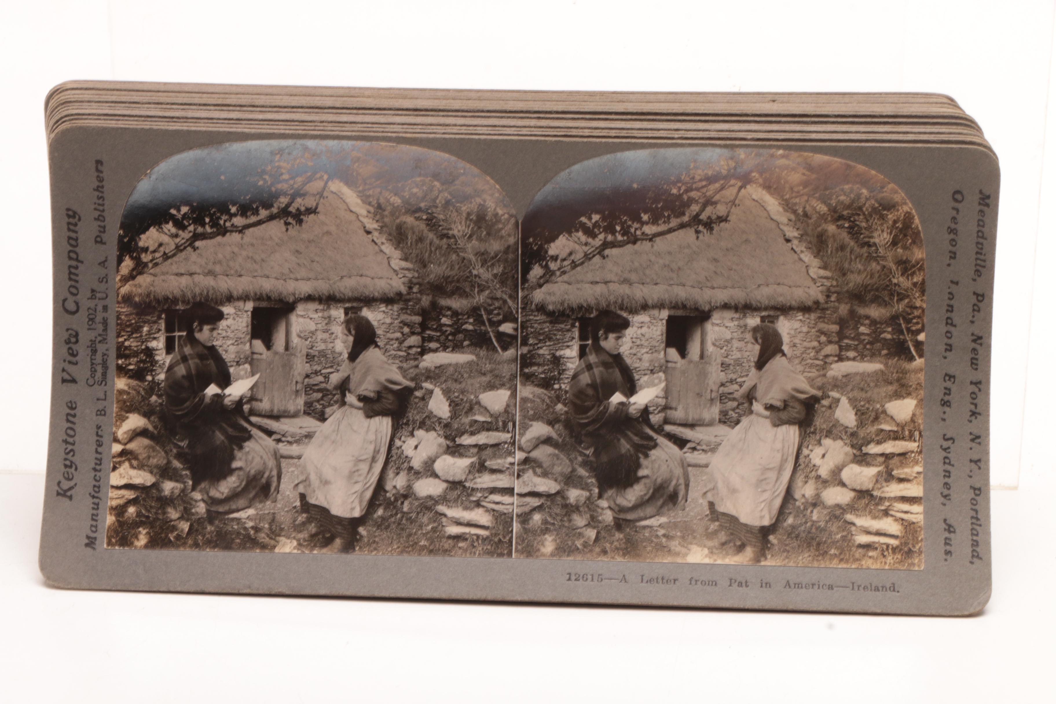 Box of Stereopticon Slides