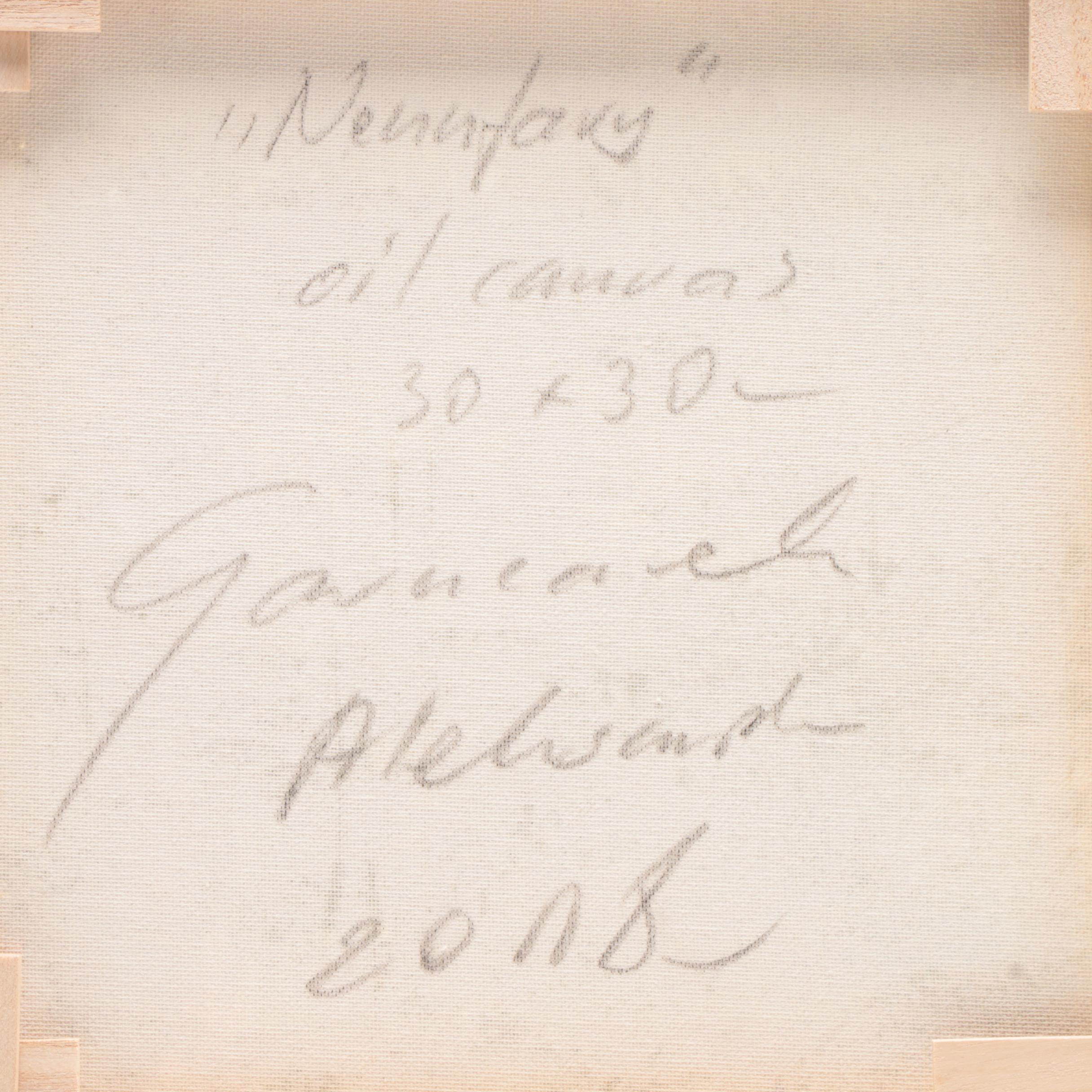 Garncarek Aleksander Oil Painting "Nenufary (Water Lilies)"