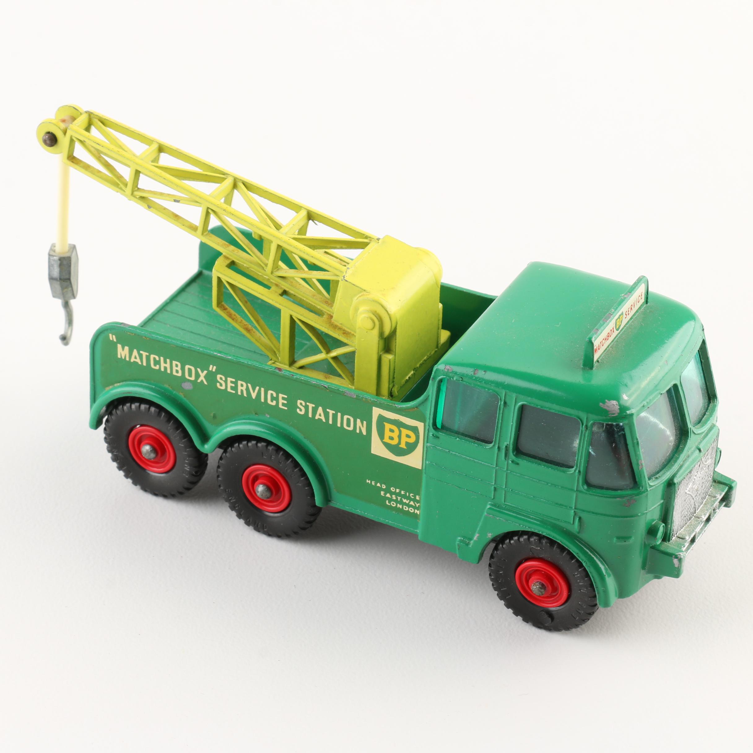 1963 Matchbox #K-12 King Size BP Matchbox Service Station Truck