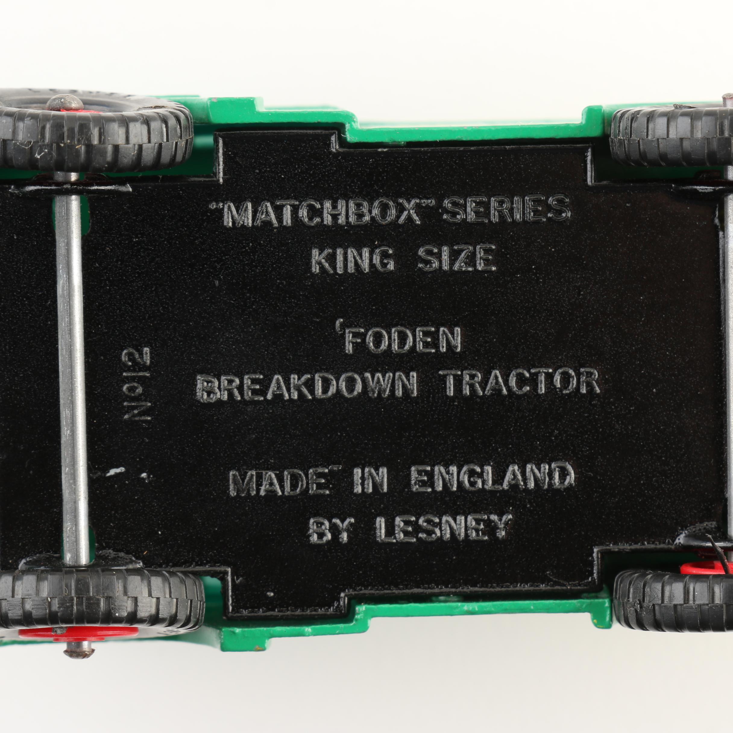 1963 Matchbox #K-12 King Size BP Matchbox Service Station Truck