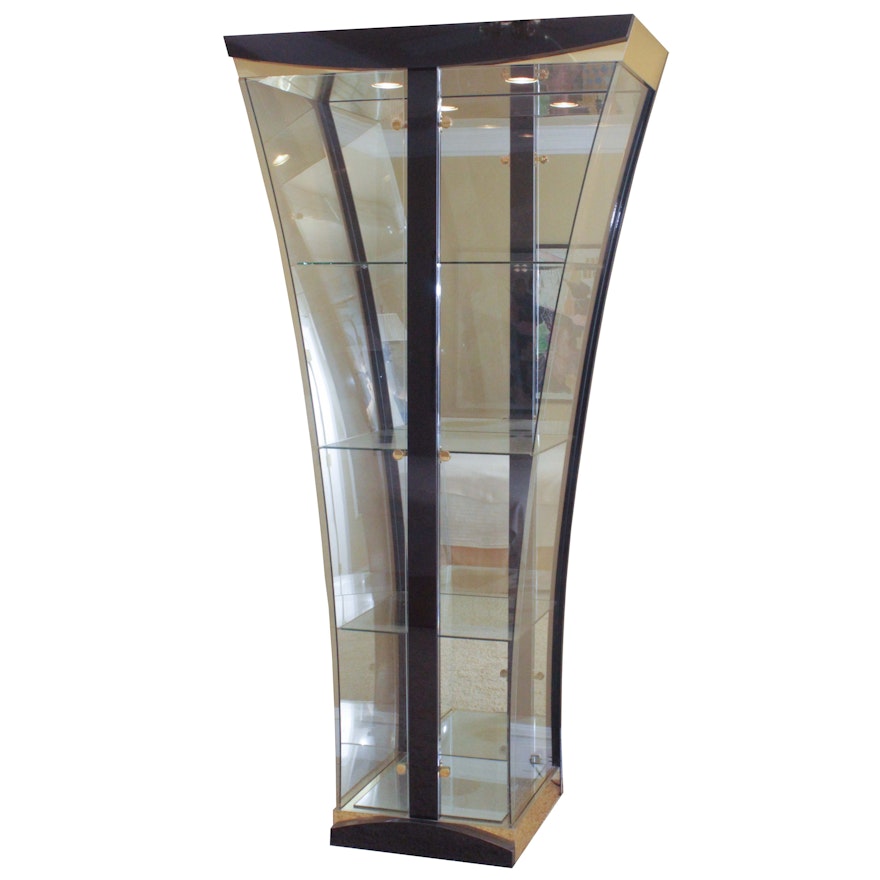 Illuminated Glass Display Cabinet