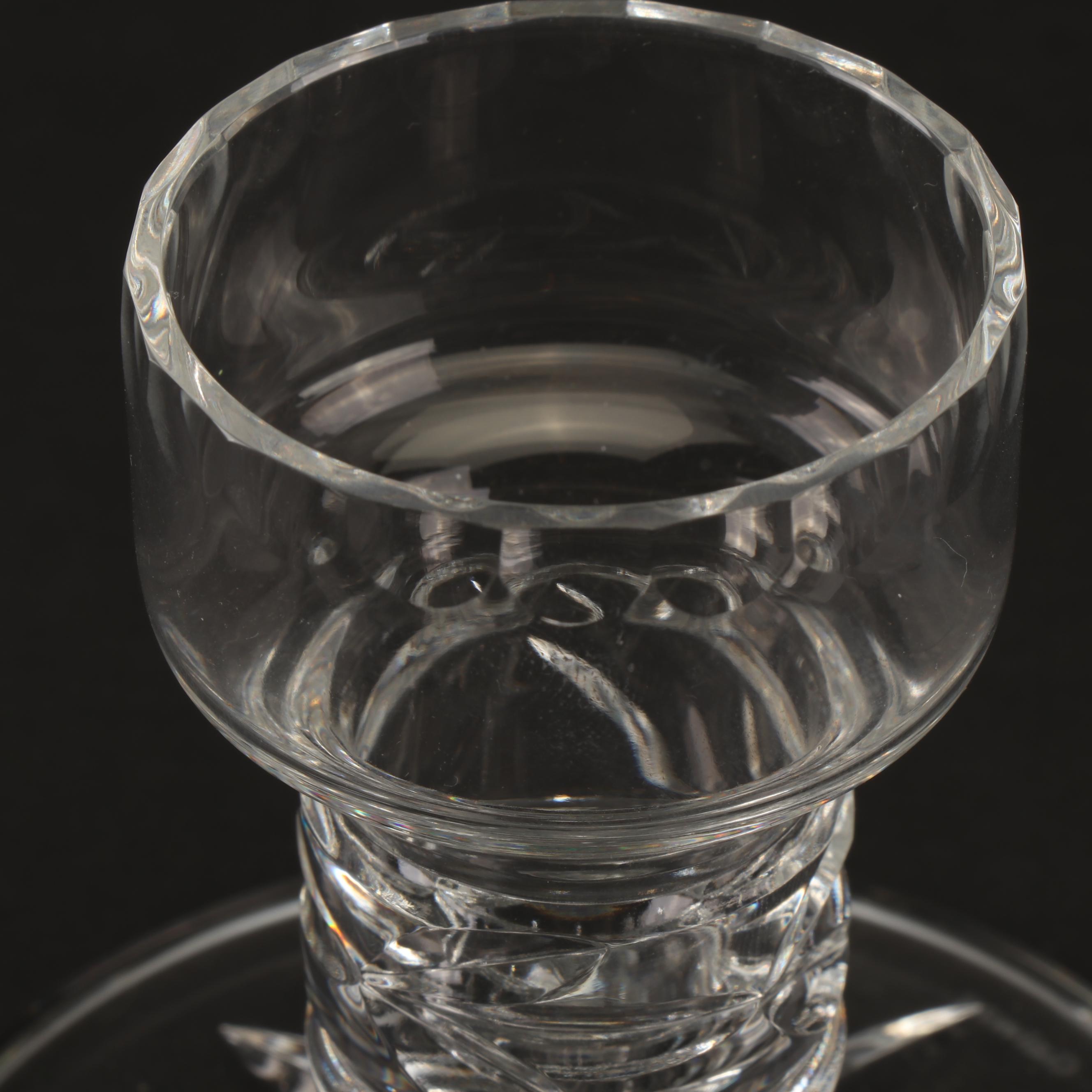 Galway "Clifden" Crystal Candle Holders