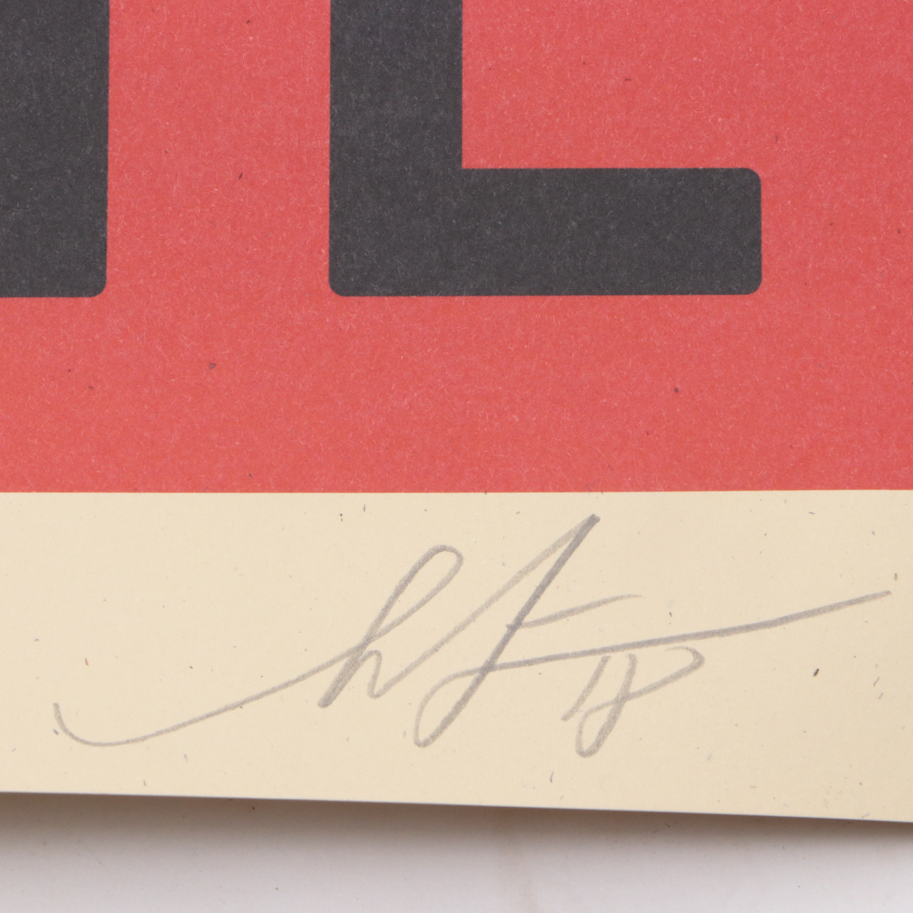 Shepard Fairey Offset Poster "Liberté, Egalité, Fraternité"