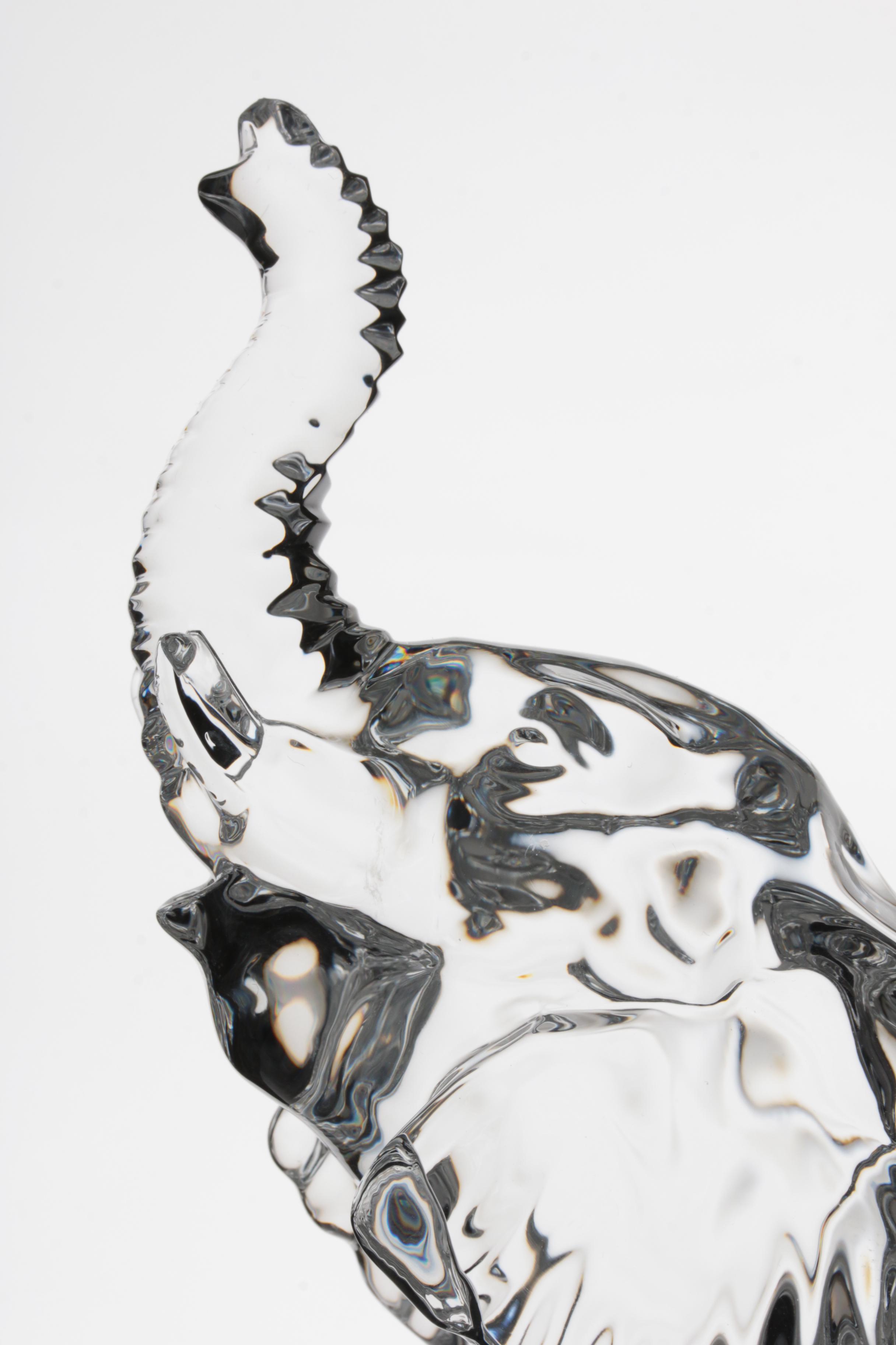 Waterford Crystal Elephant Figurine