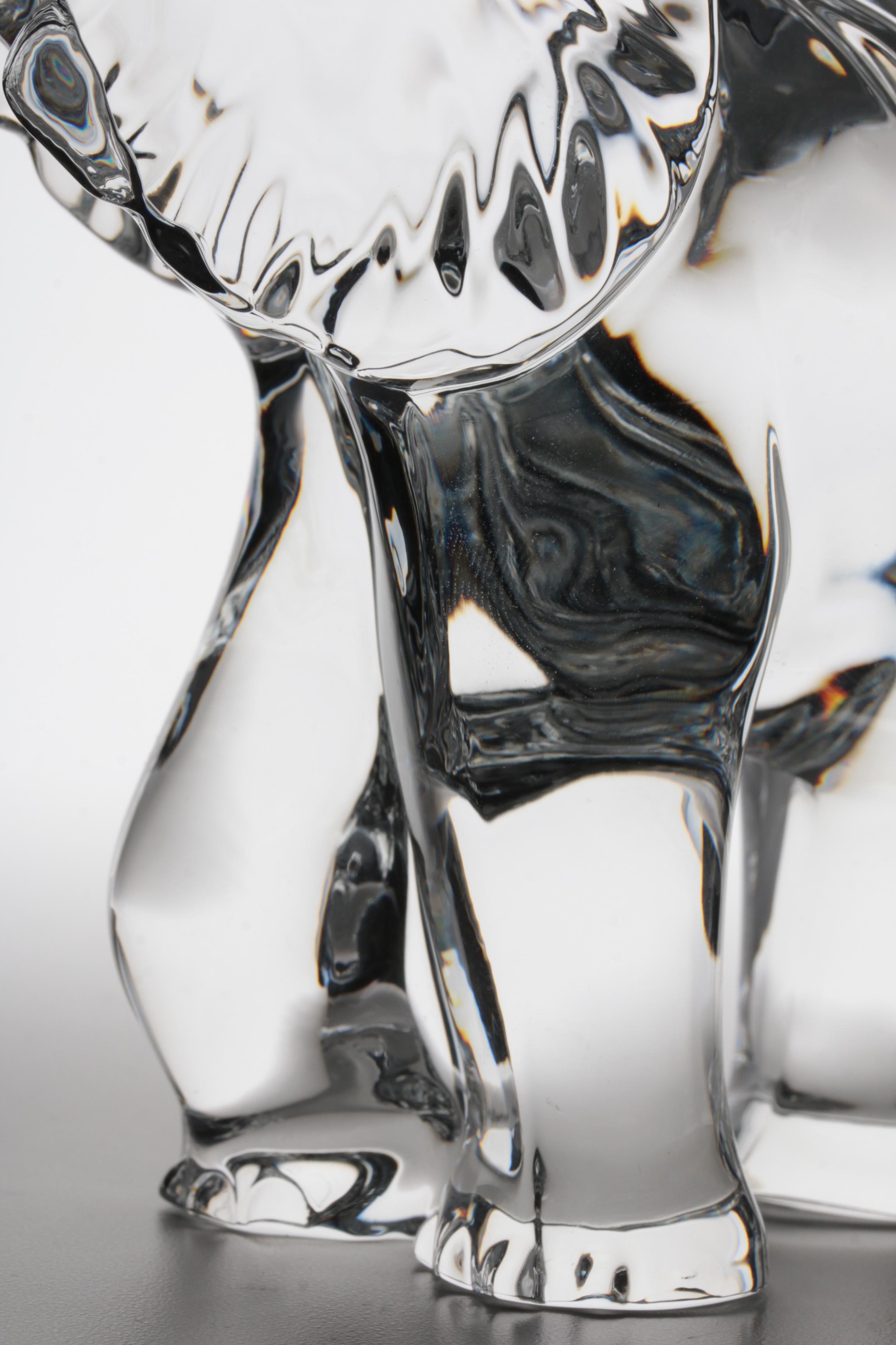 Waterford Crystal Elephant Figurine