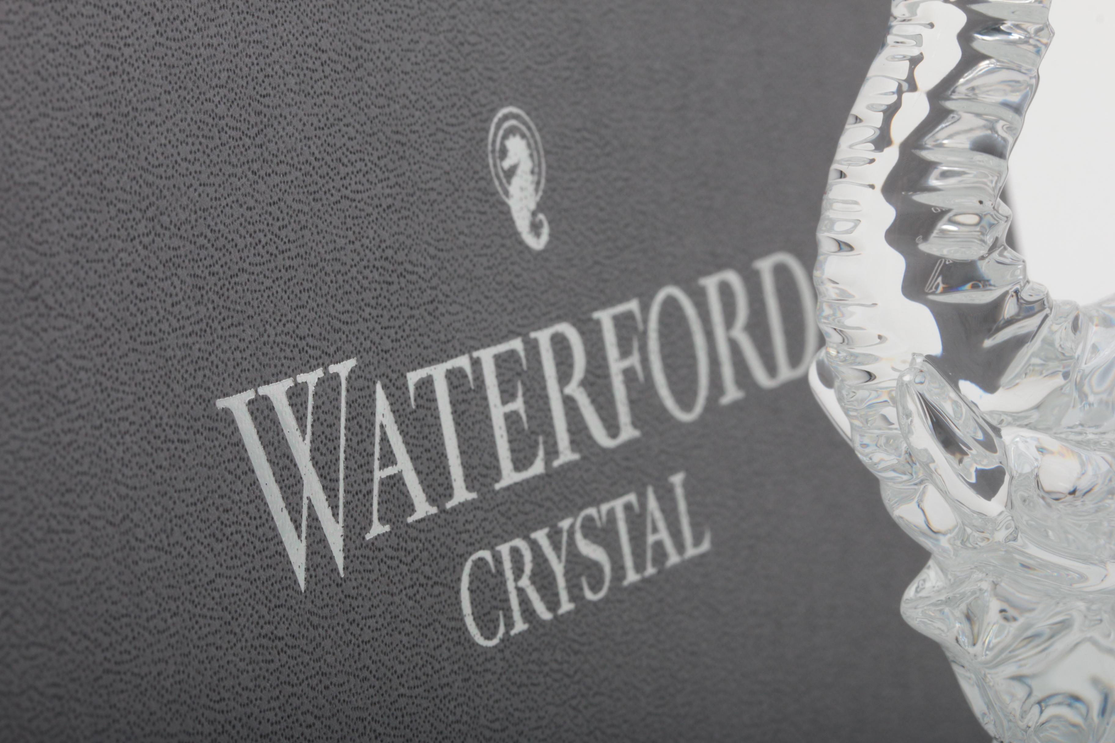 Waterford Crystal Elephant Figurine