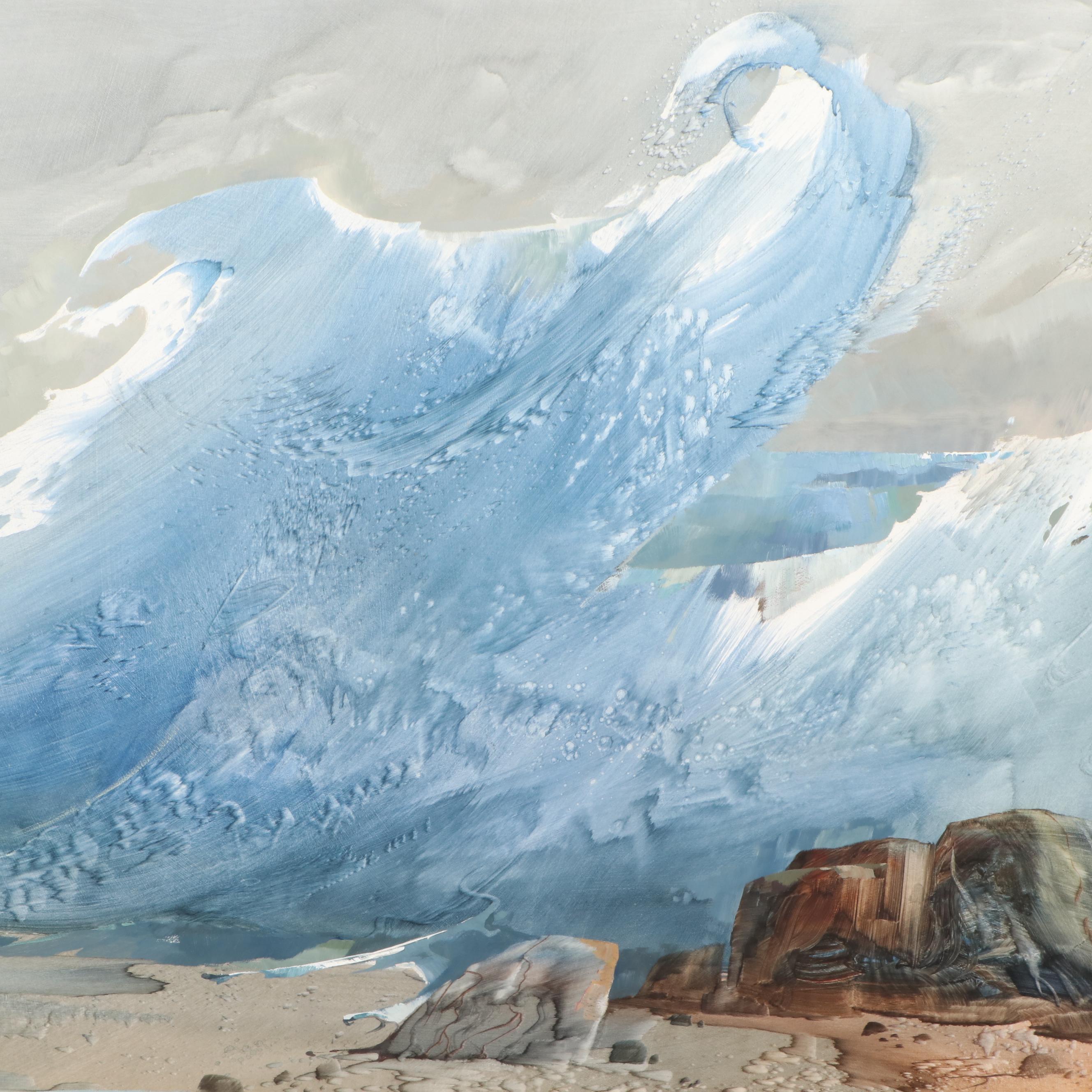 Laurence Sisson Seascape Oil Painting