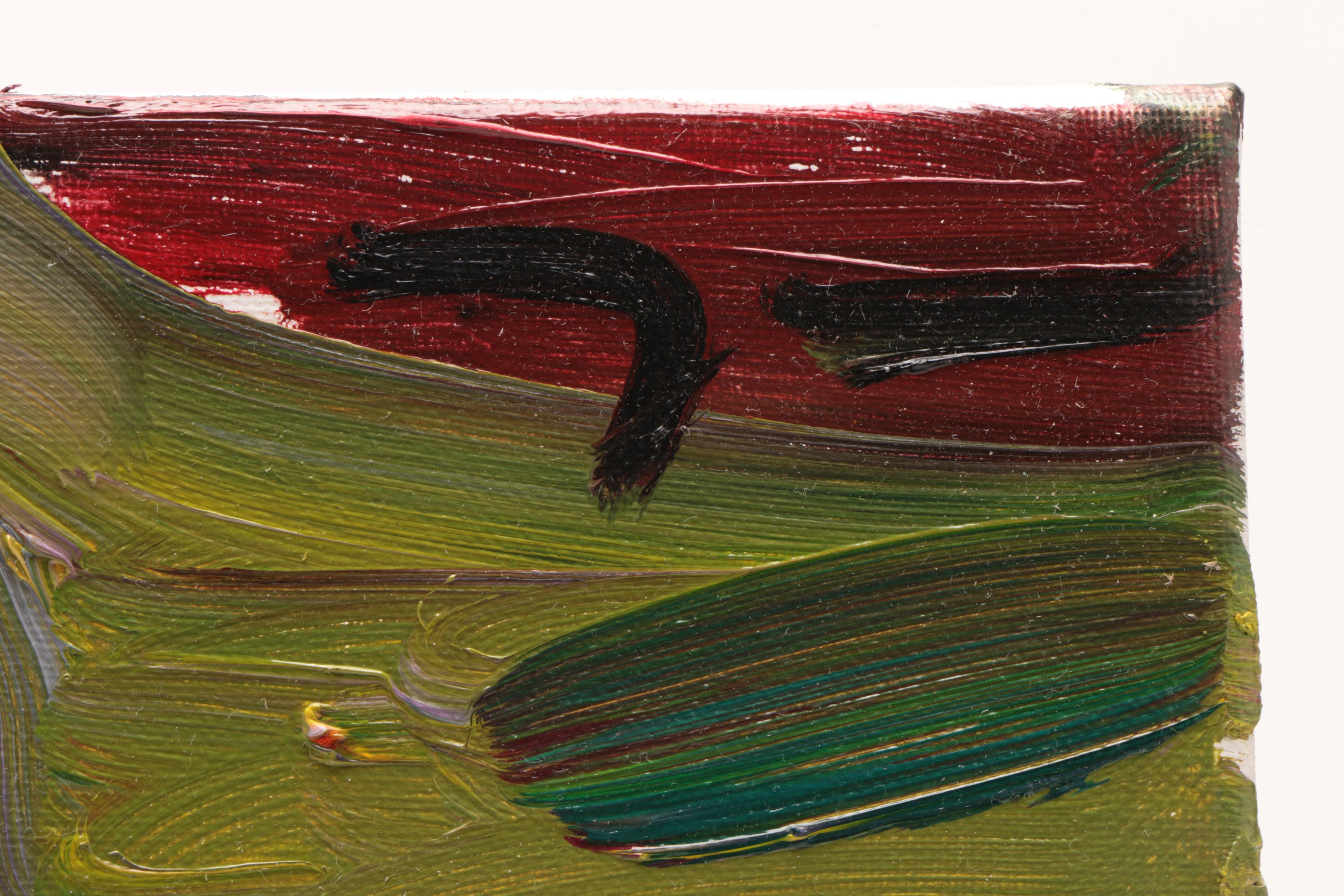 Jose Trujillo Oil Painting "The Swan"