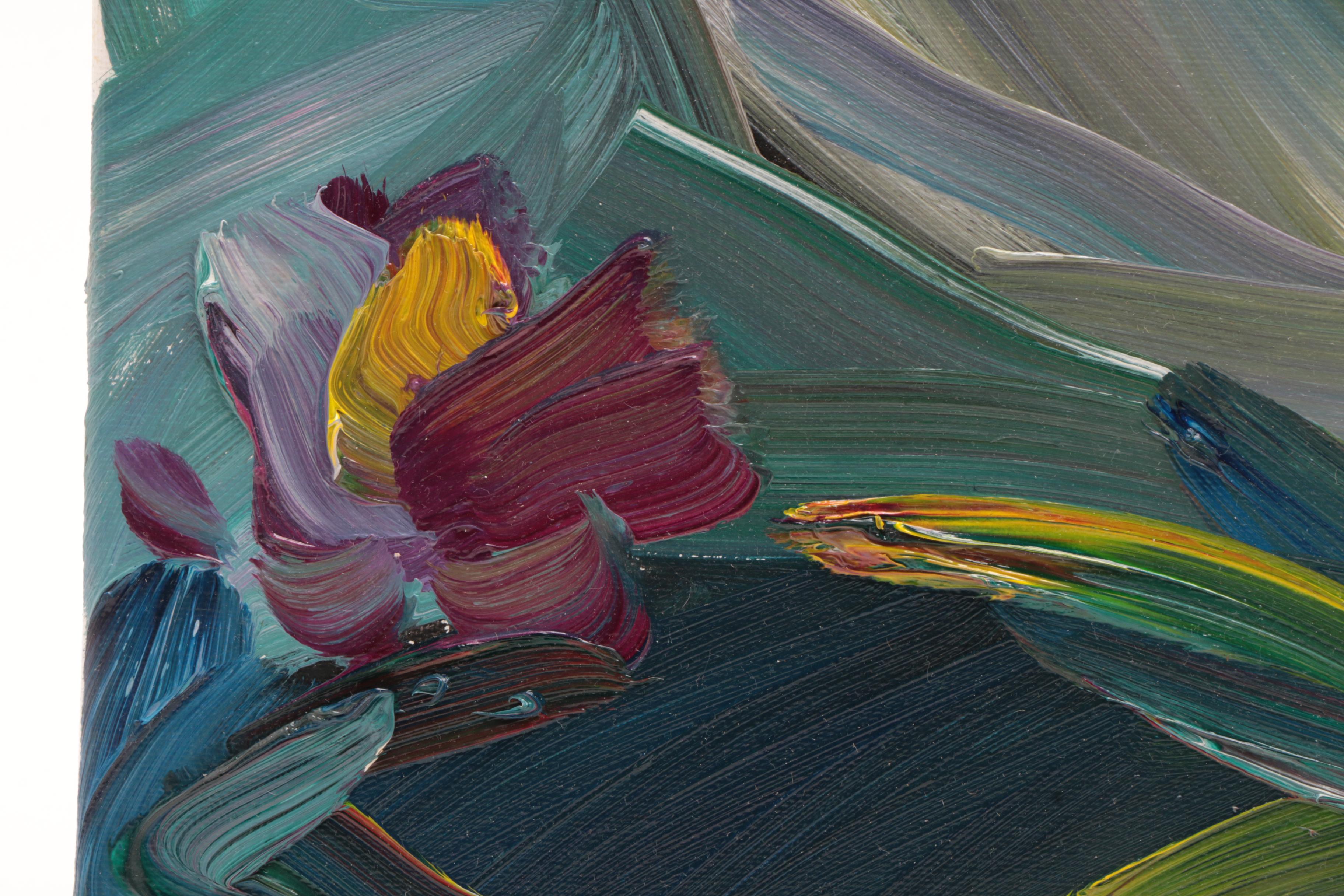 Jose Trujillo Oil Painting "The Swan"