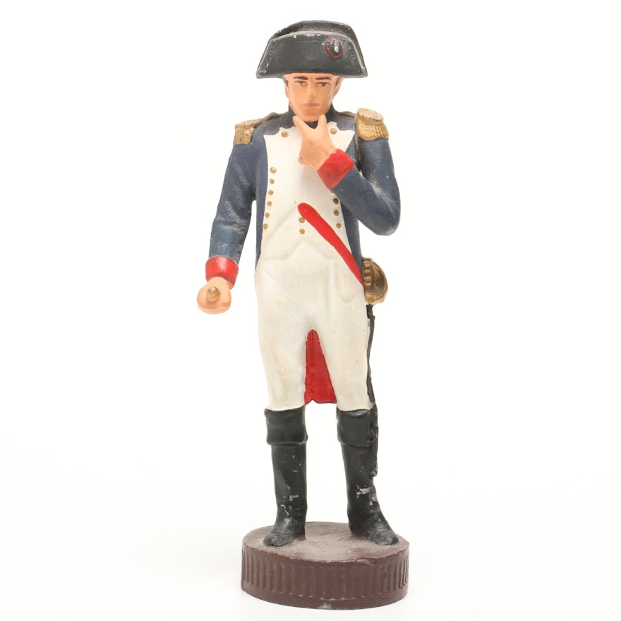 Contemporary United States Naval Cast Iron Soldier