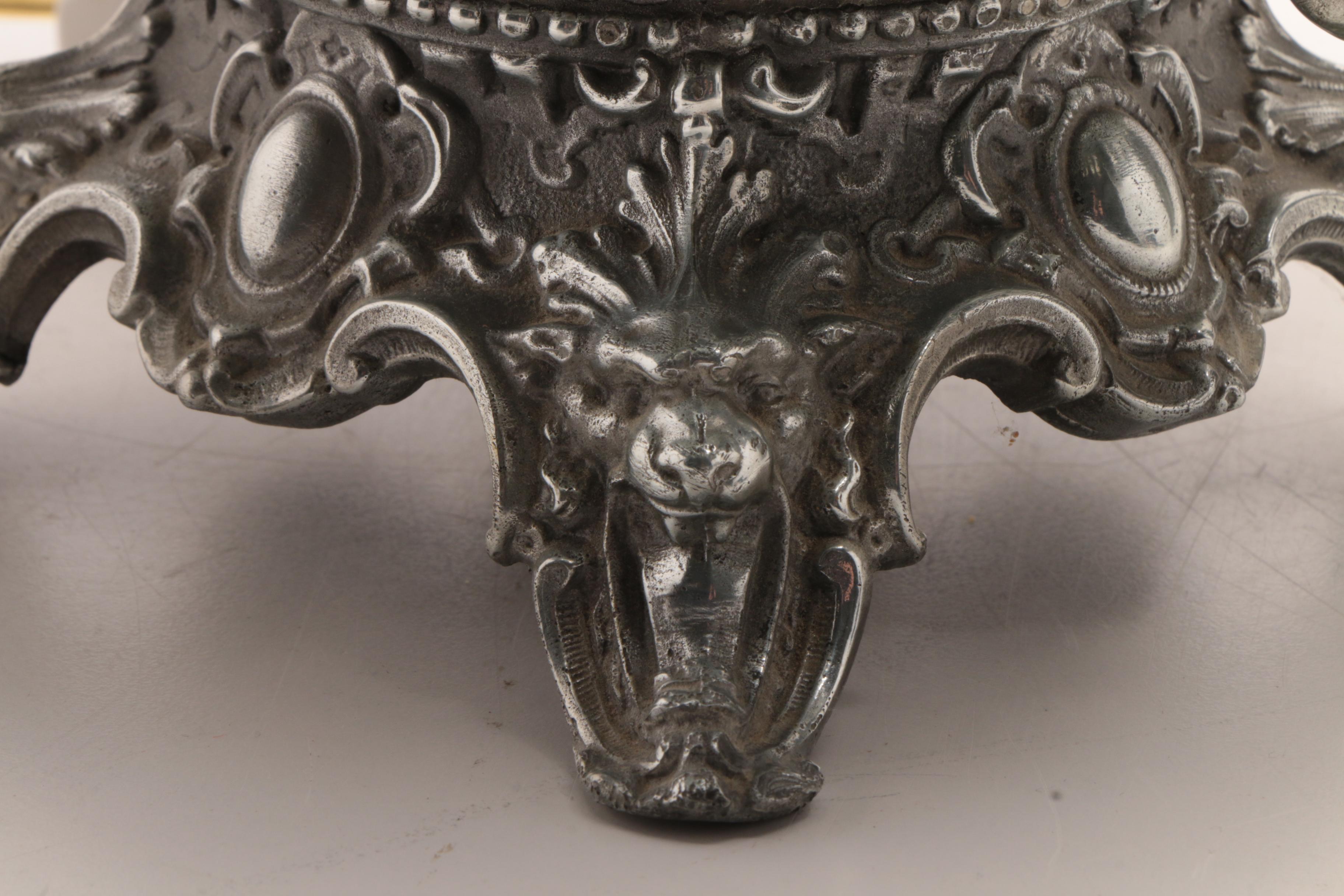 Electrified Oil Lamp with Prisms