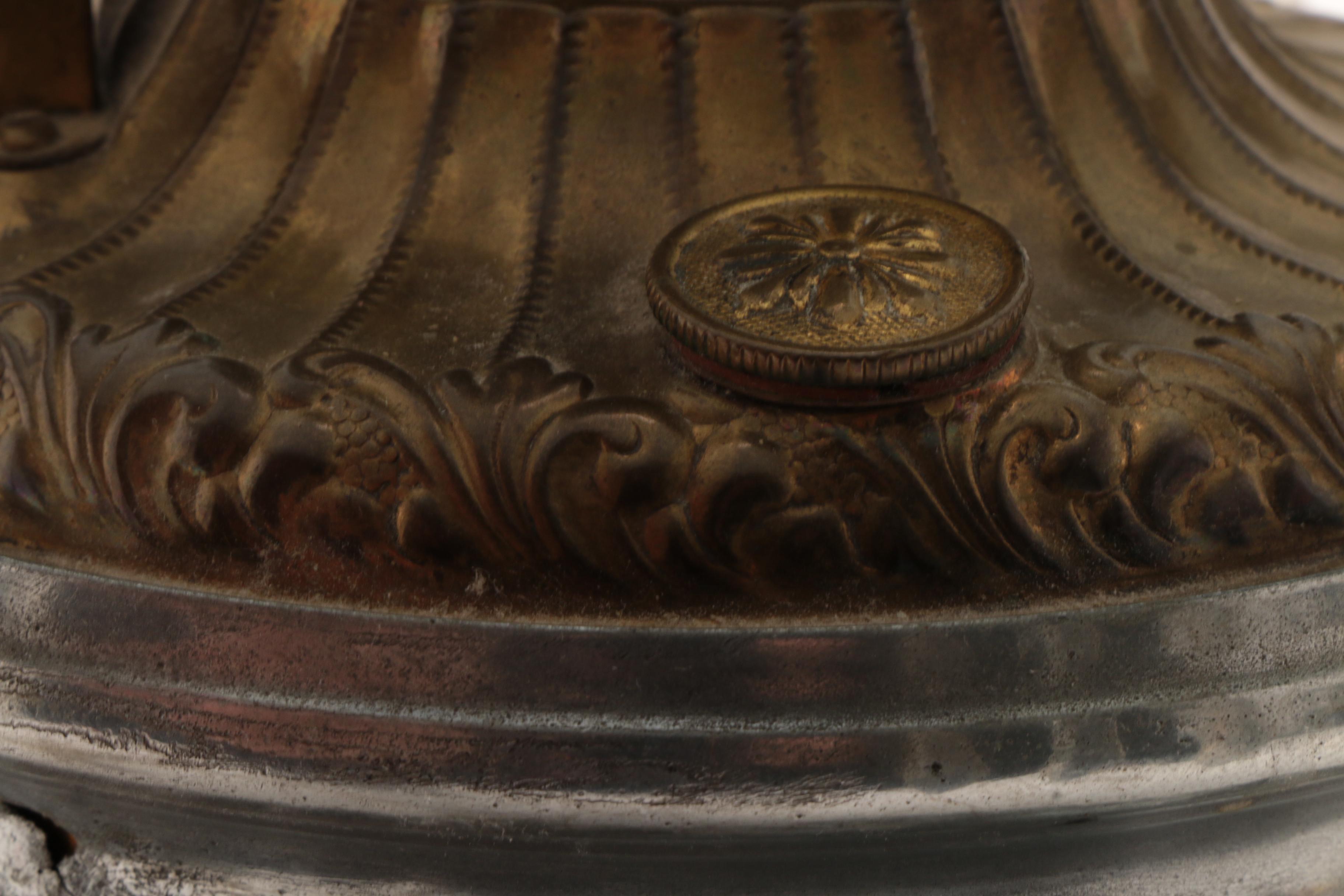 Electrified Oil Lamp with Prisms