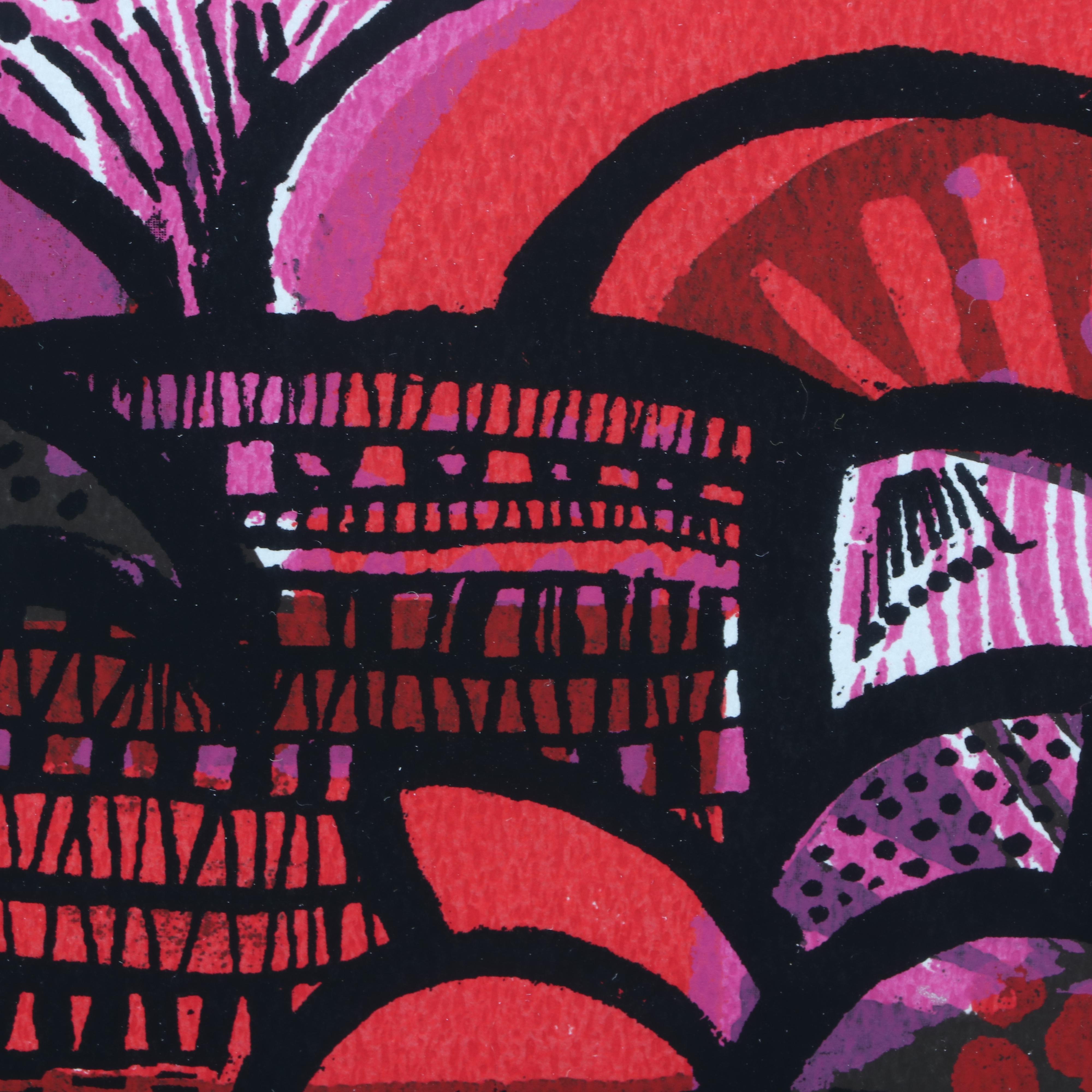 David Weidman Limited Edition Serigraph "Plant Forms II"