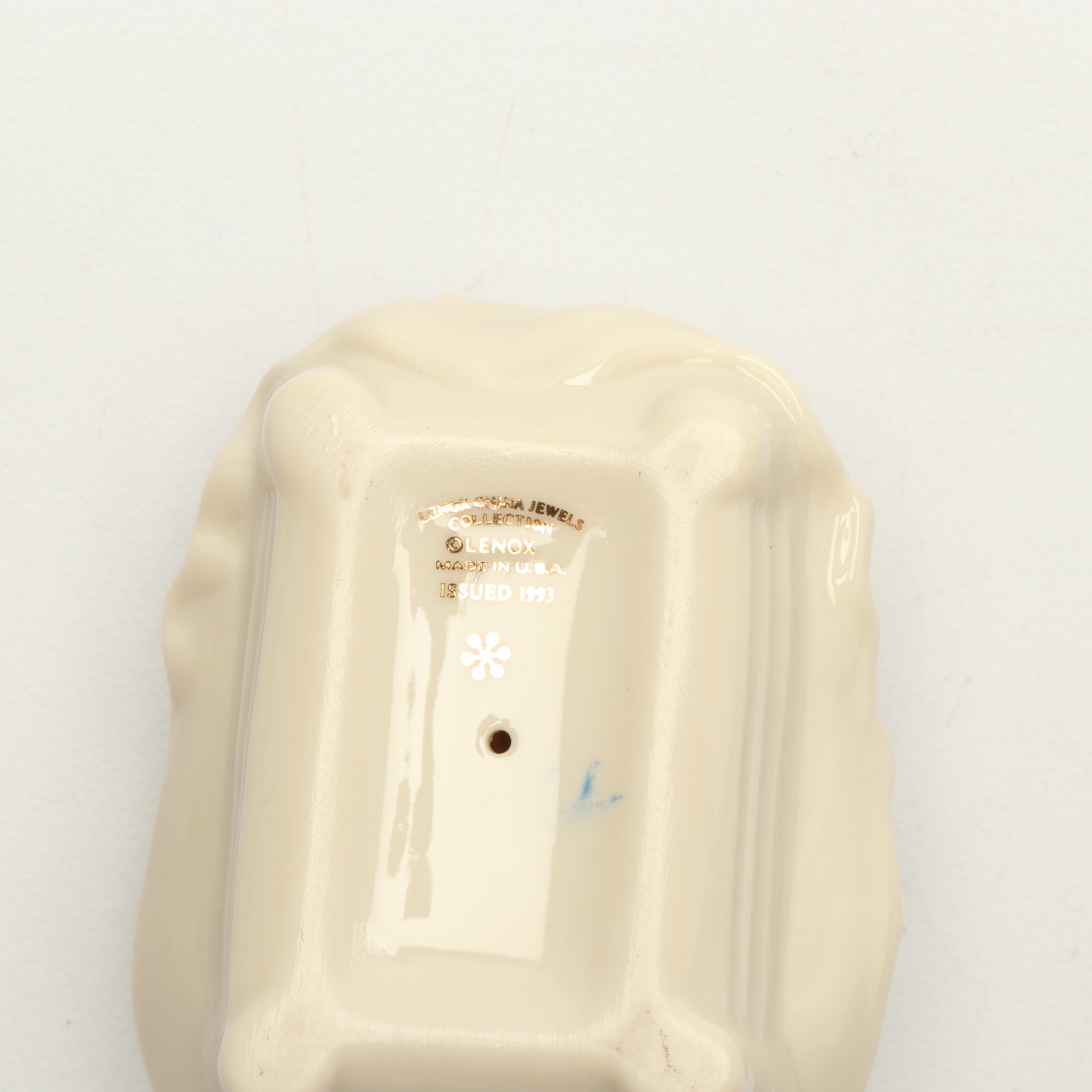 Lenox "China Jewels Collection" Bone China Holy Family Nativity Figurines