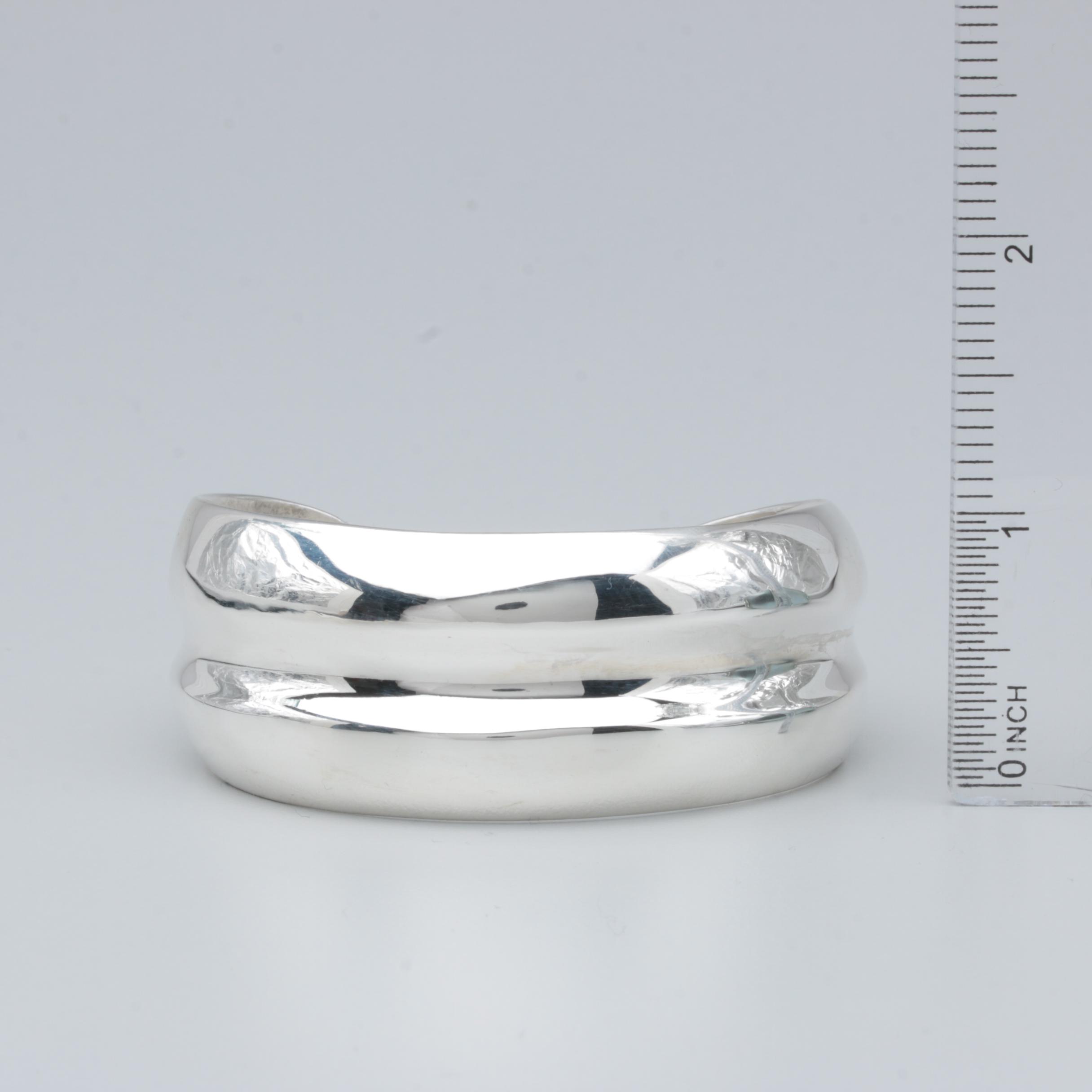 Sterling Silver Los Ballesteros Cuff Bracelet