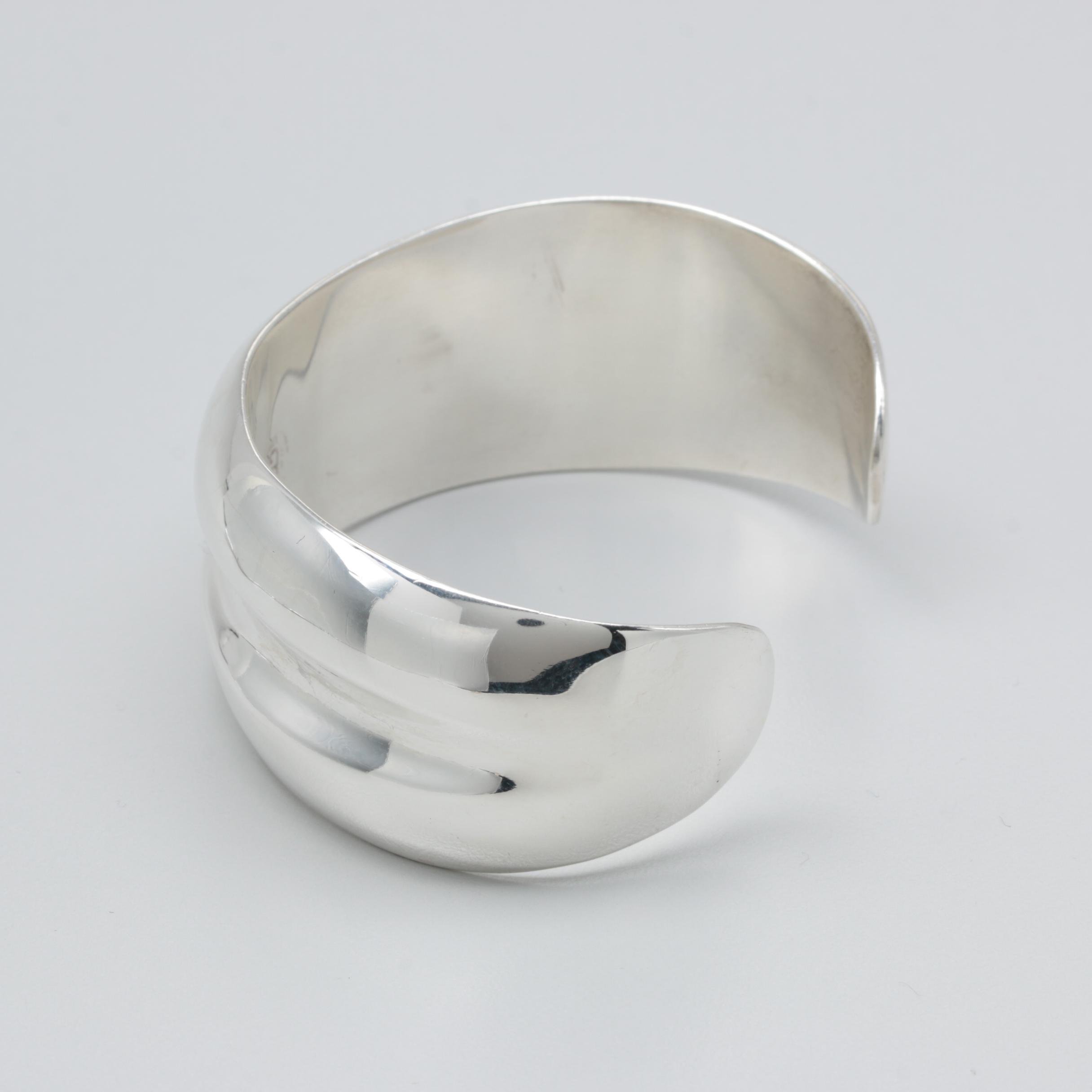 Sterling Silver Los Ballesteros Cuff Bracelet