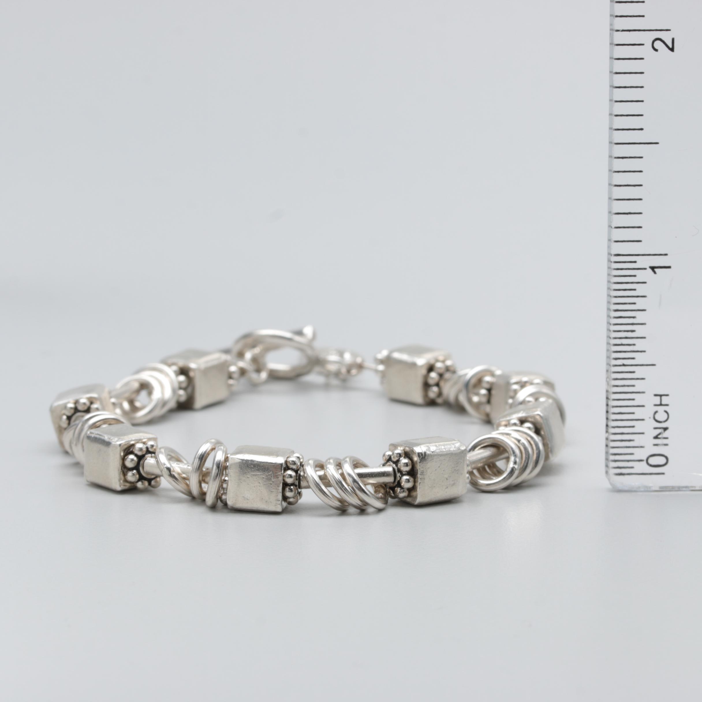 Costume Silver Toned Bracelet