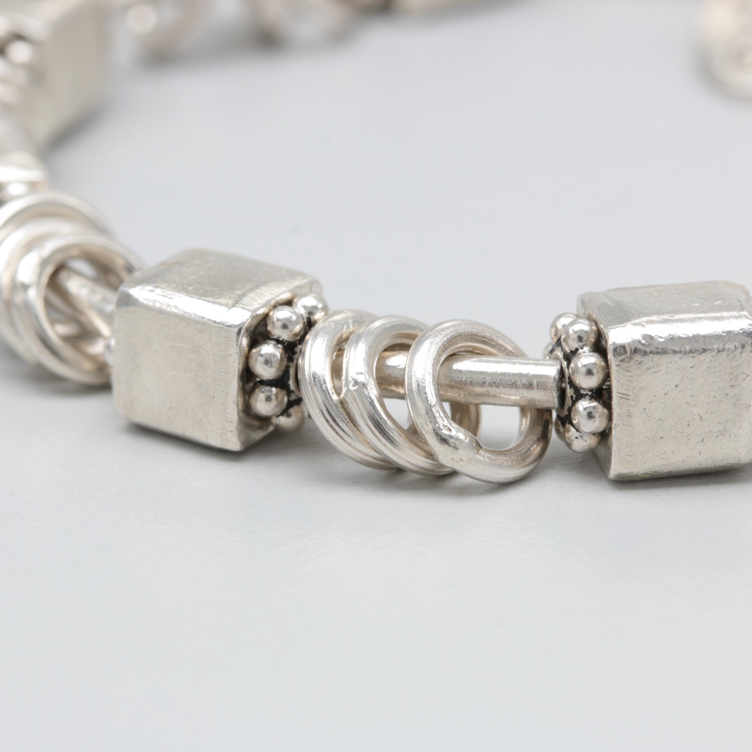 Costume Silver Toned Bracelet
