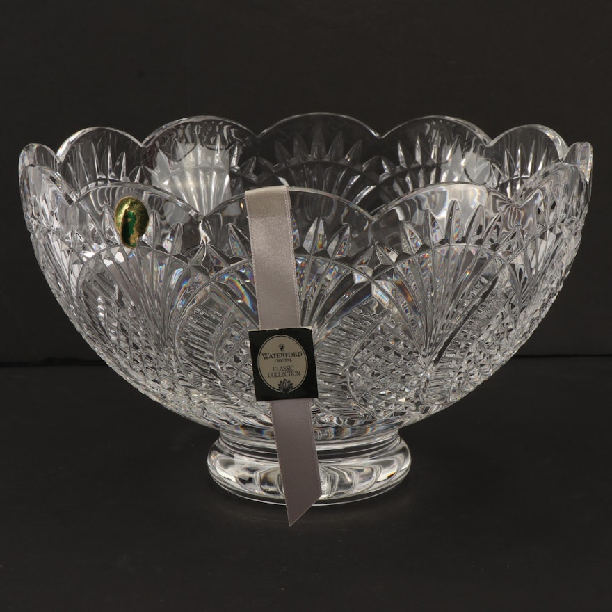 Waterford Crystal "Seahorse" Footed Bowl