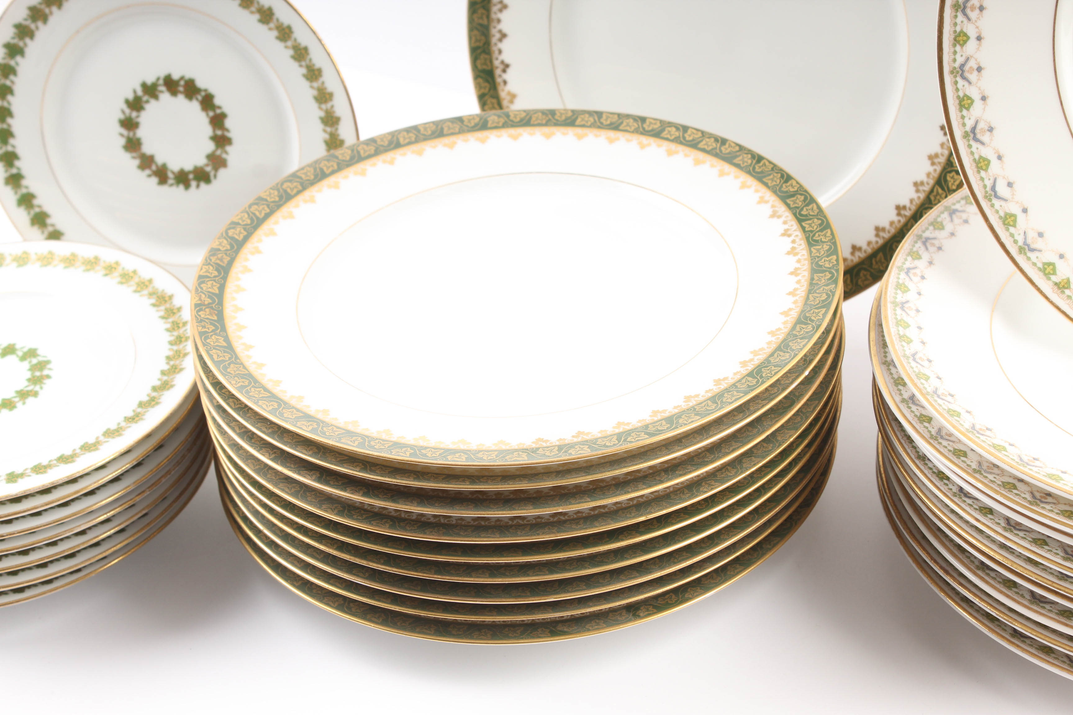 Limoges Plates Featuring C.H. Field Haviland