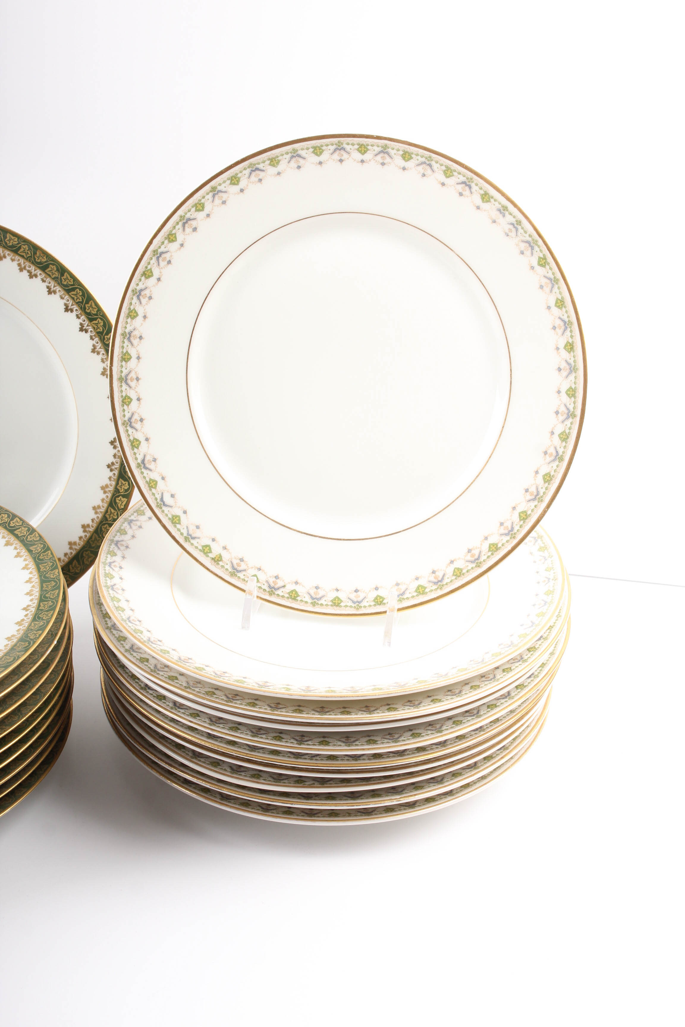 Limoges Plates Featuring C.H. Field Haviland