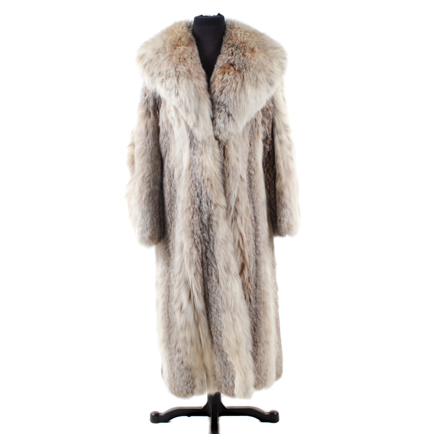 Full Skin Lynx Fur Coat