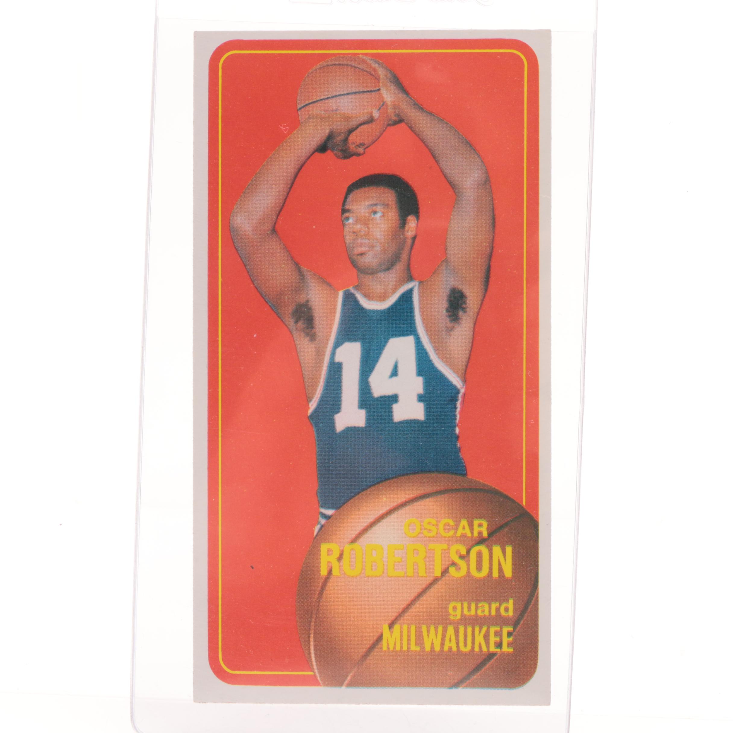 Oscar Robertson and Jerry Lucas Cincinnati Royals Topps Basketball Cards