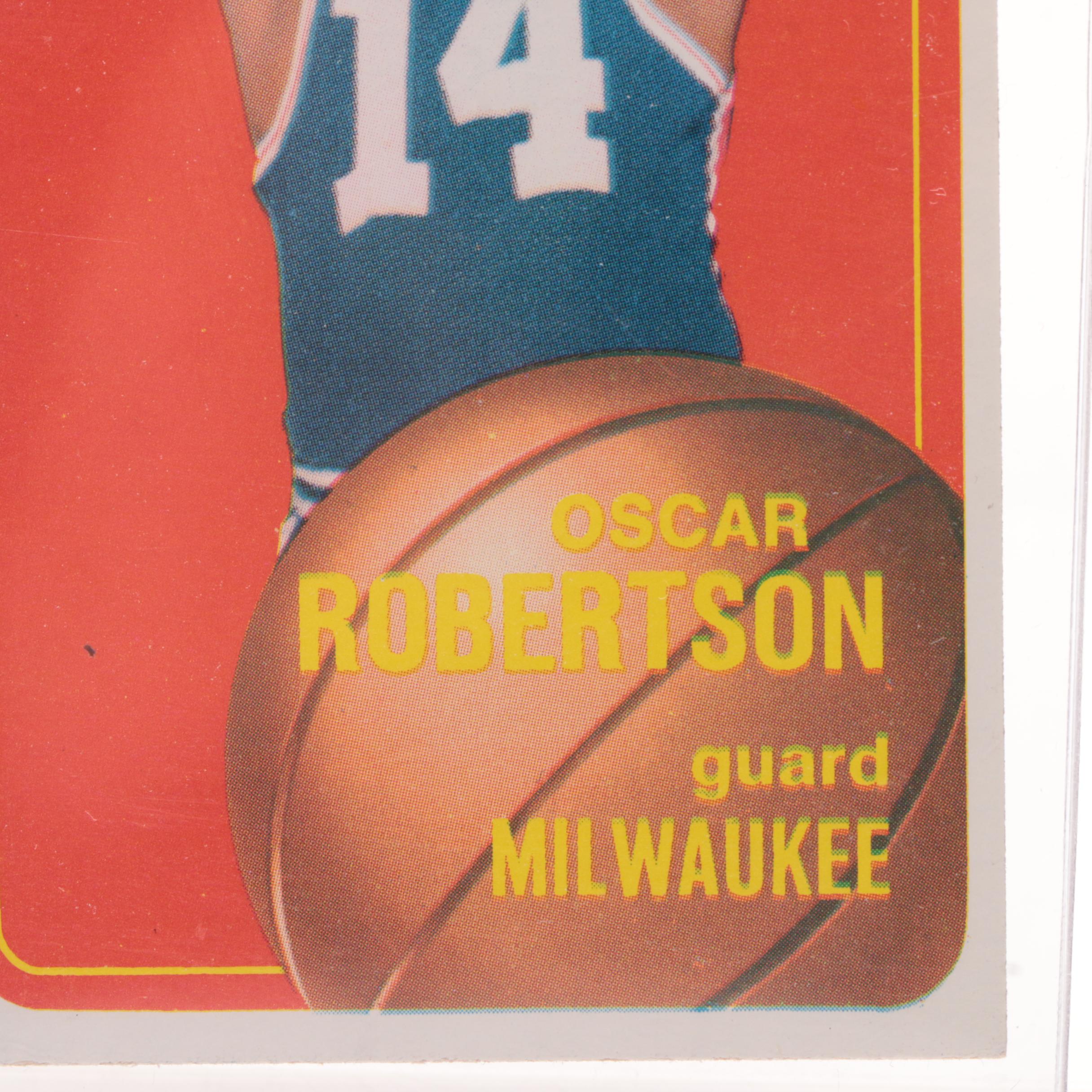 Oscar Robertson and Jerry Lucas Cincinnati Royals Topps Basketball Cards