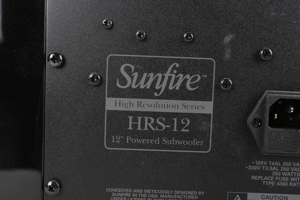 Sunfire HRS-12 Subwoofer