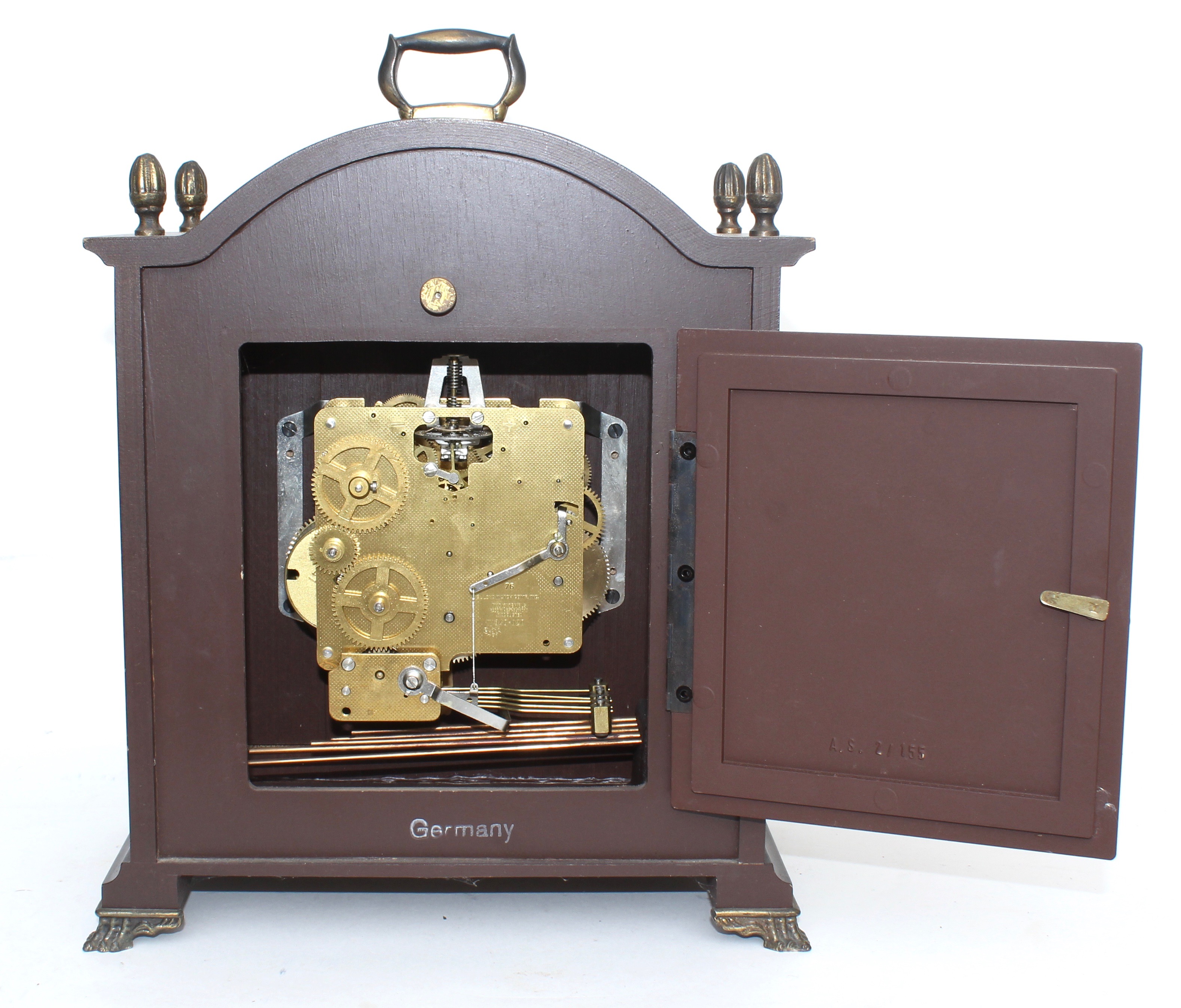 Vintage Bulova Tempus Fugit Chime Mantel Clock