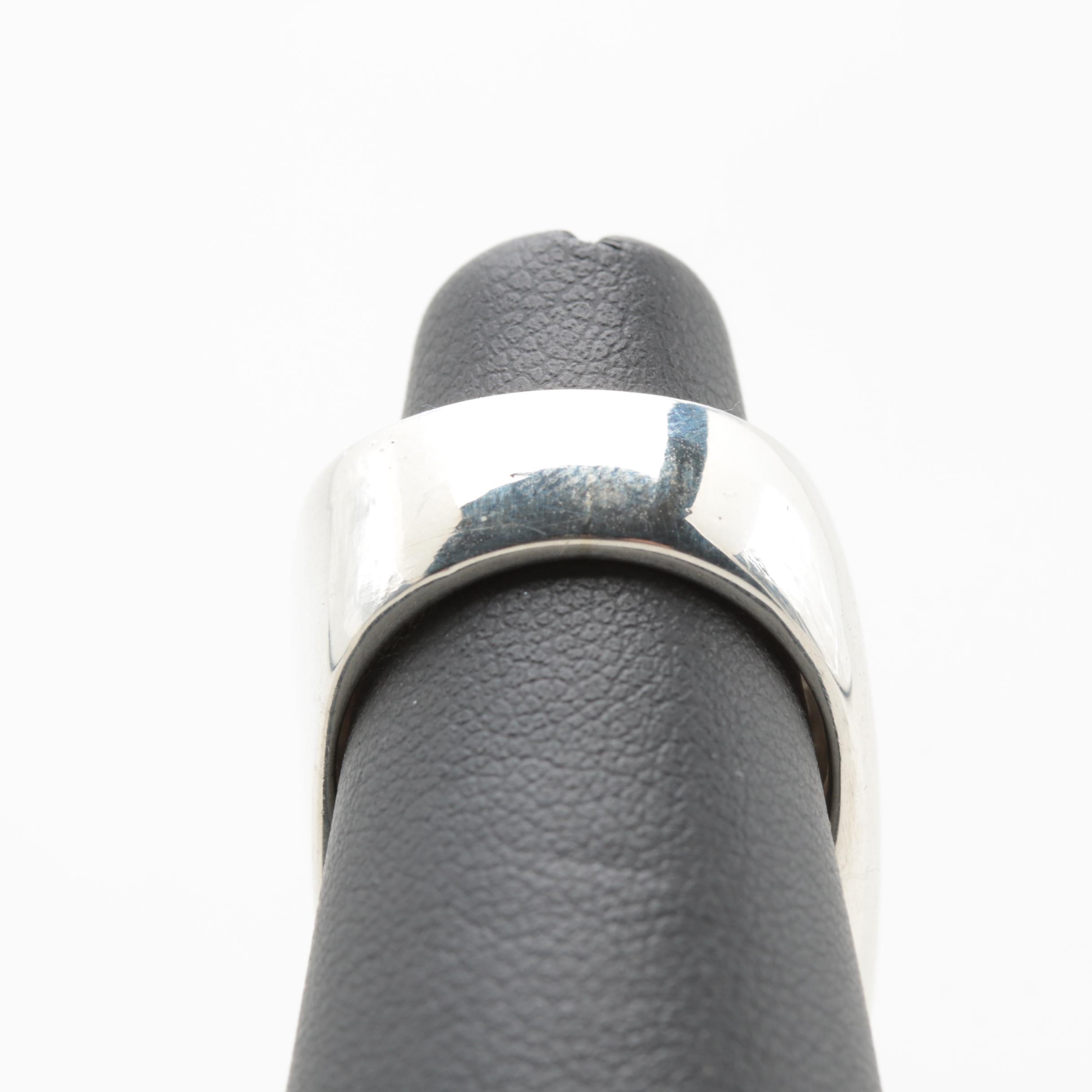 Sterling Silver Cubic Zirconia Ring