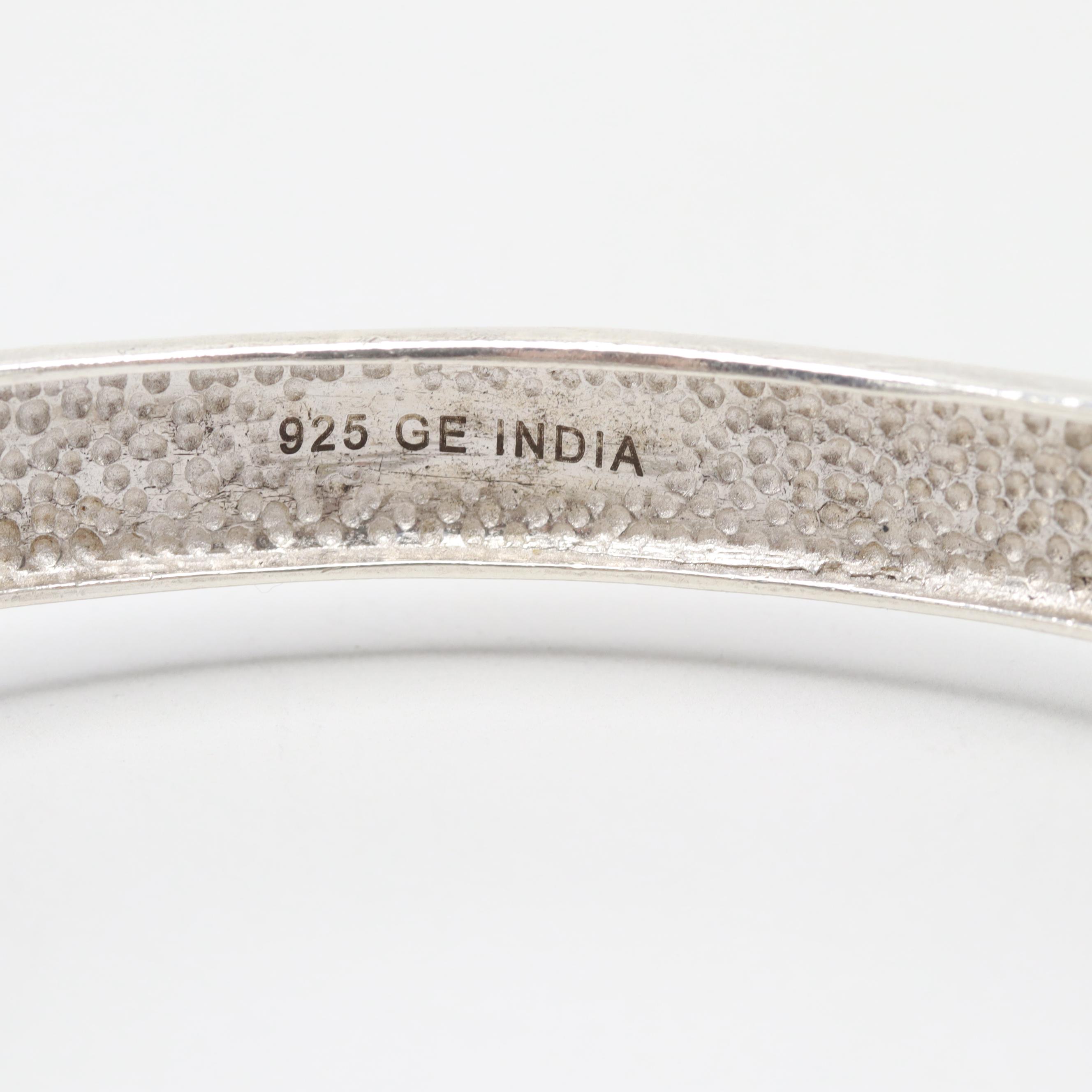 Sterling Silver Peridot, Garnet, Quartz, Amethyst, Citrine and Topaz Bracelet