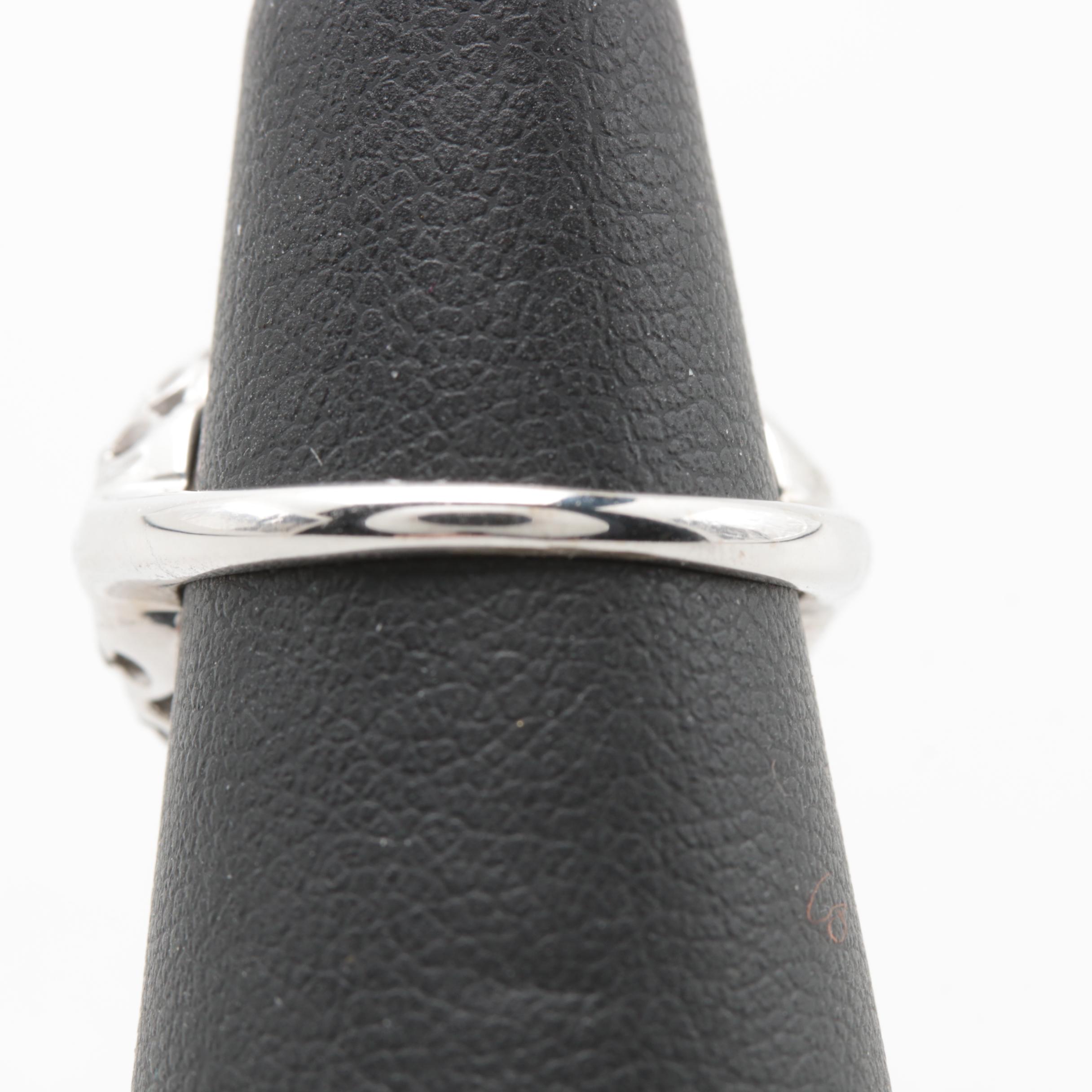 14K White Gold 1.35 CTW Diamond Ring