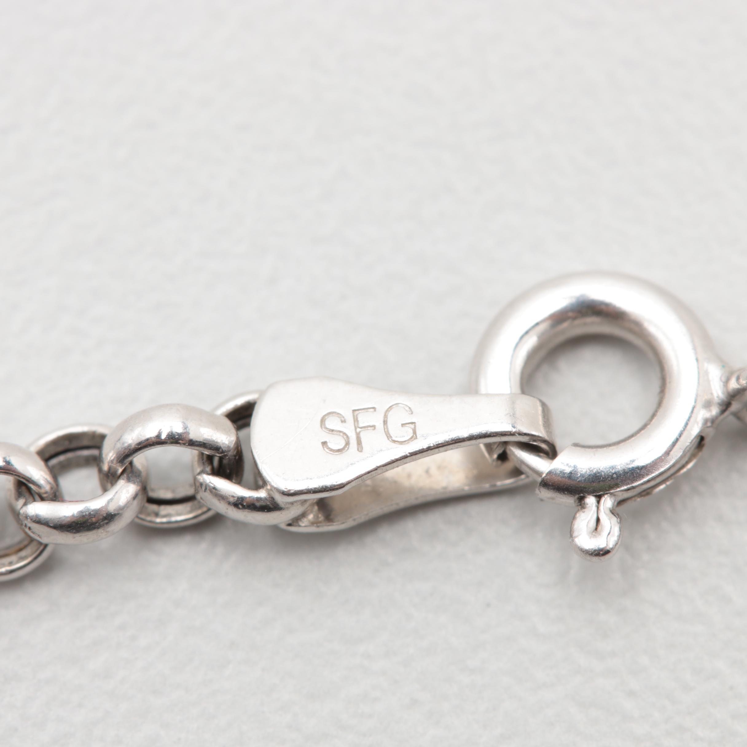 14K White Gold 2.42 CTW Diamond Bracelet