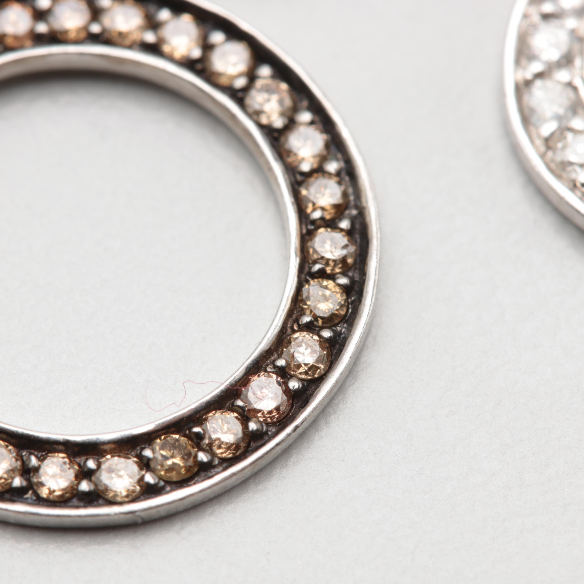 14K White Gold 2.42 CTW Diamond Bracelet