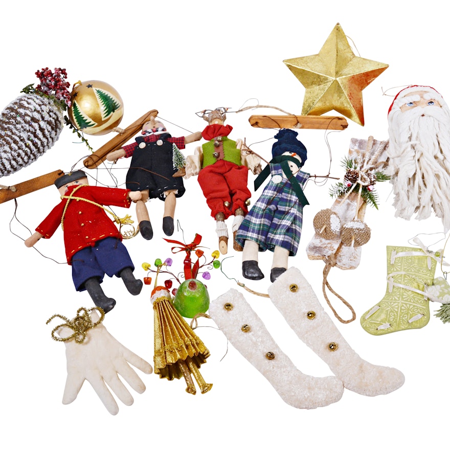 Collection of Country Style Ornaments