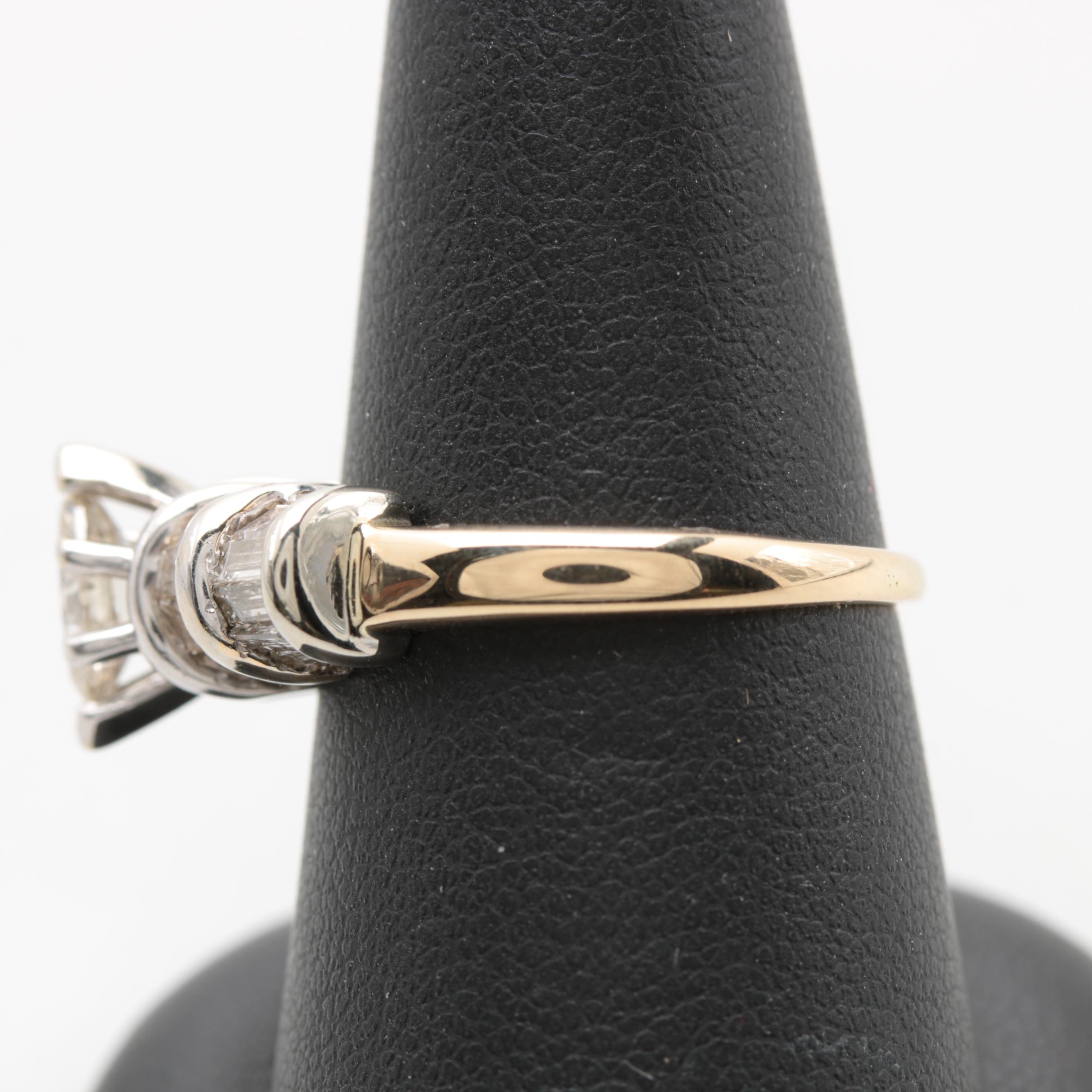 14K Yellow Gold 1.89 CTW Diamond Ring