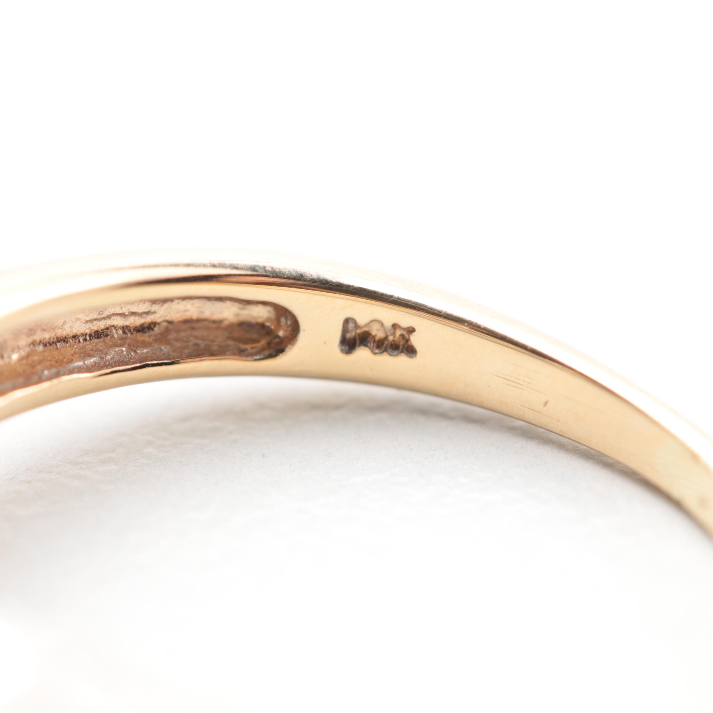 14K Yellow Gold 1.89 CTW Diamond Ring