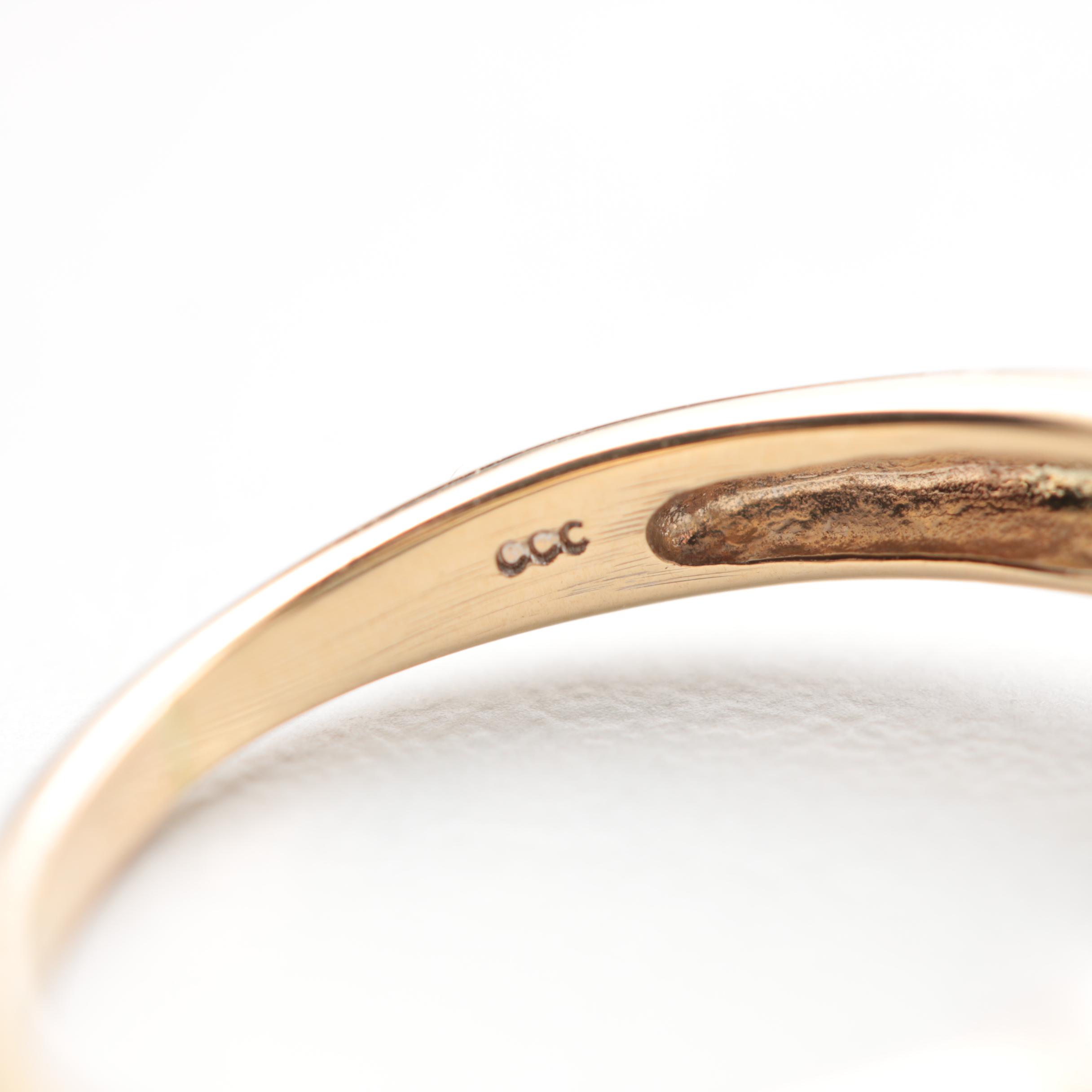 14K Yellow Gold 1.89 CTW Diamond Ring