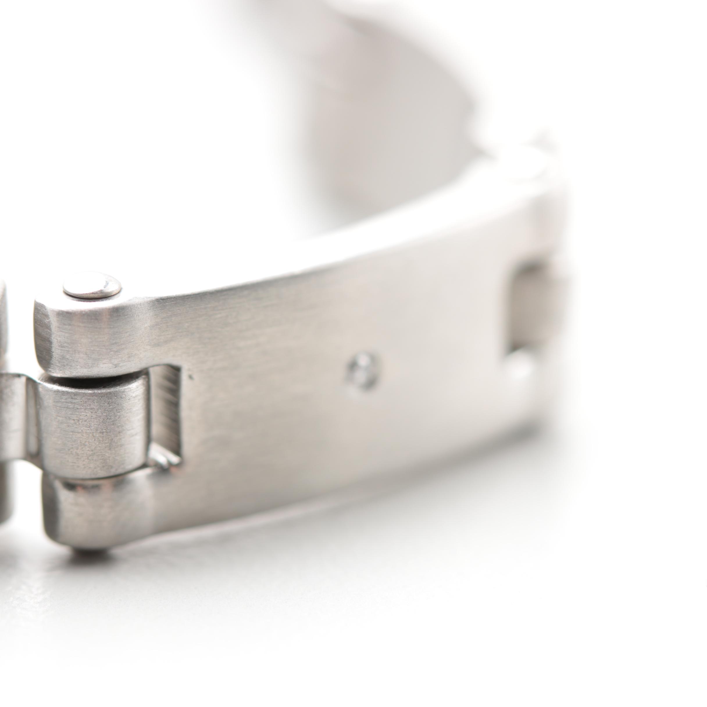 Stainless Steel Diamond Bracelet