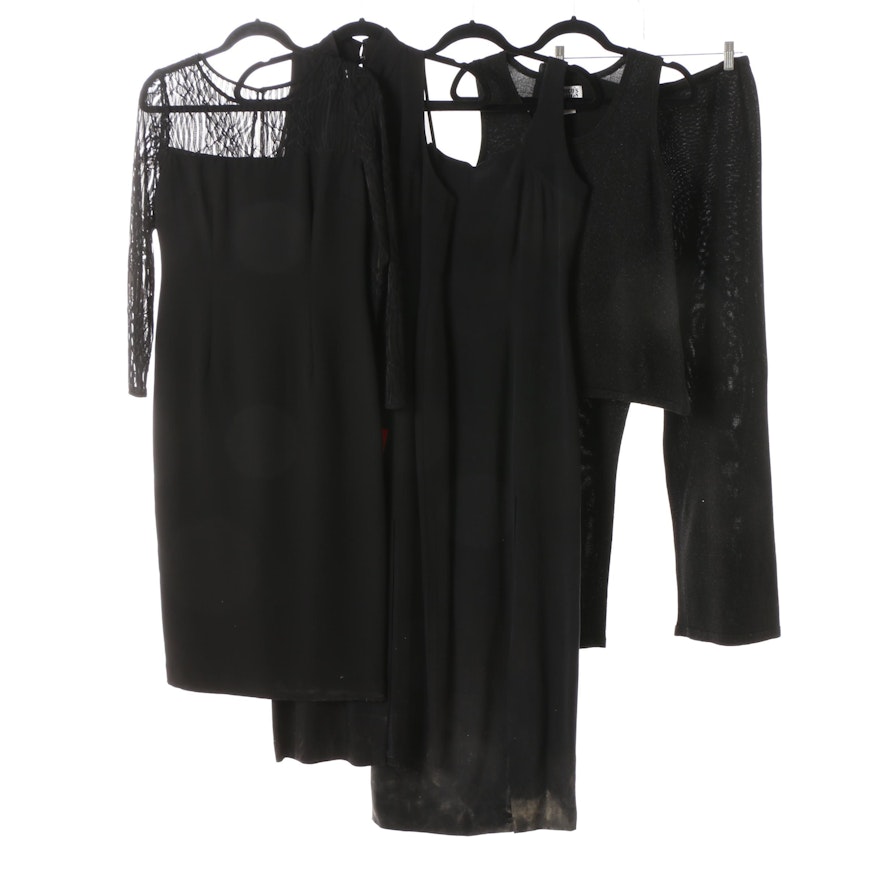 Women's Cocktail Attire in Black