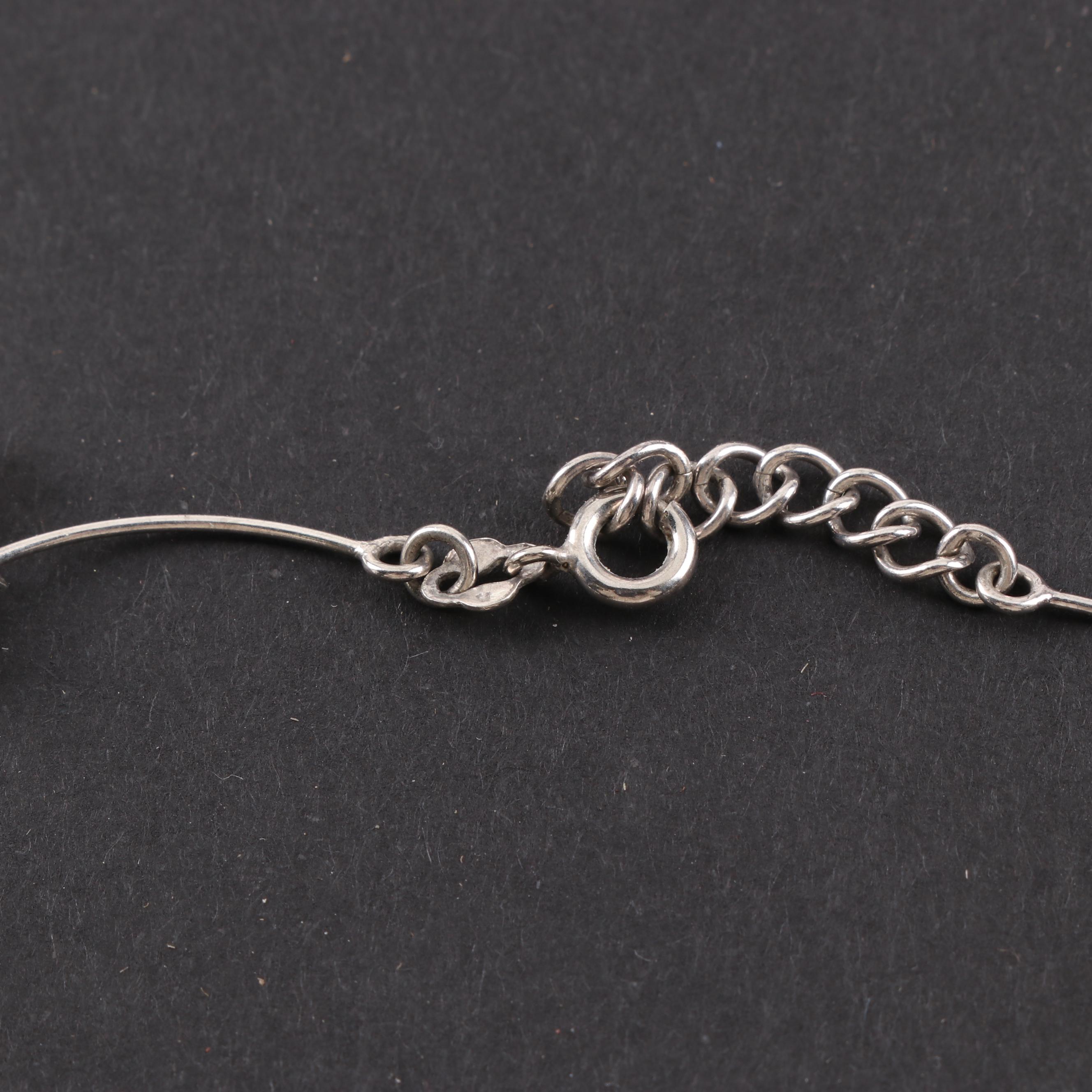 Sterling Silver and Freshwater Pearl Necklace