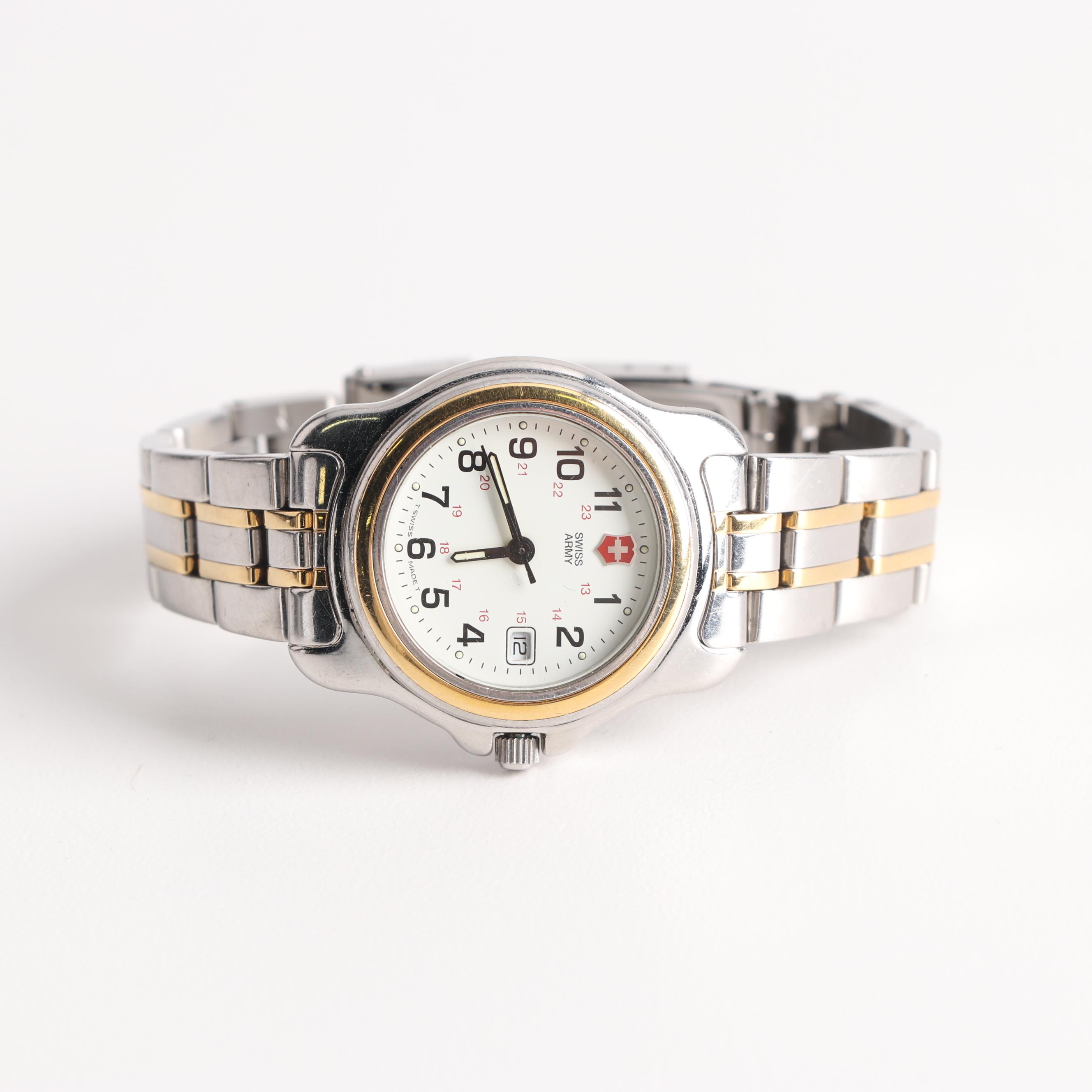 Swiss Army Stainless Steel Watch