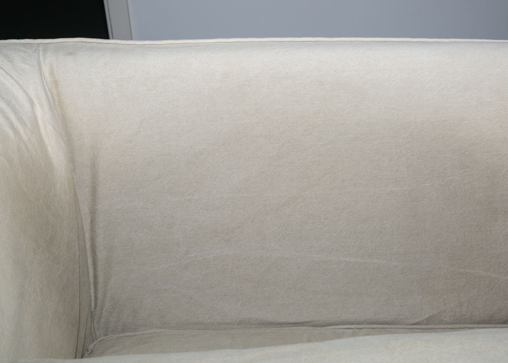 Slip Covered Sofa made for Pottery Barn by Mitchell Gold